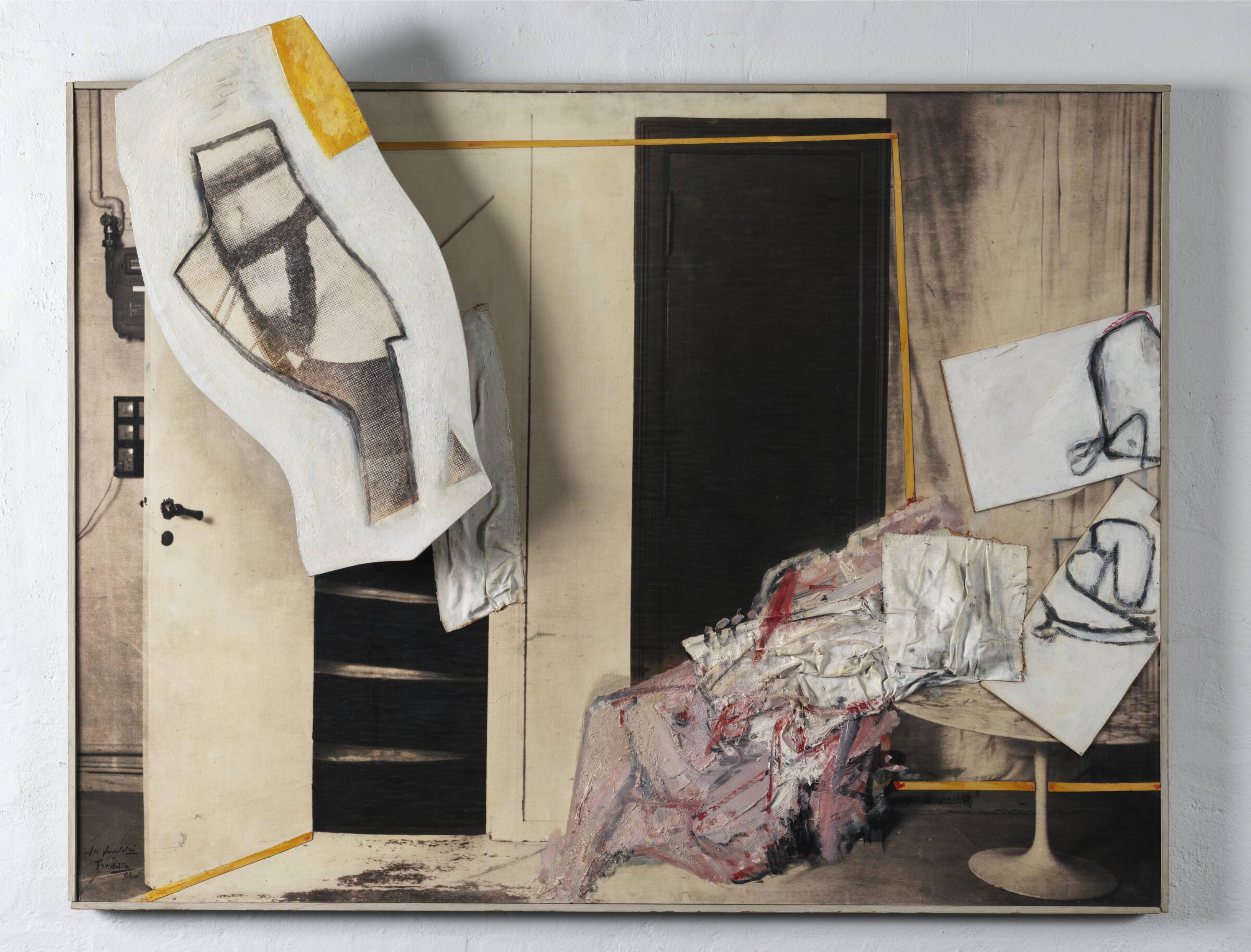 Skandale i selskabslivet. Trappen, Wilhelm Freddie, 1966