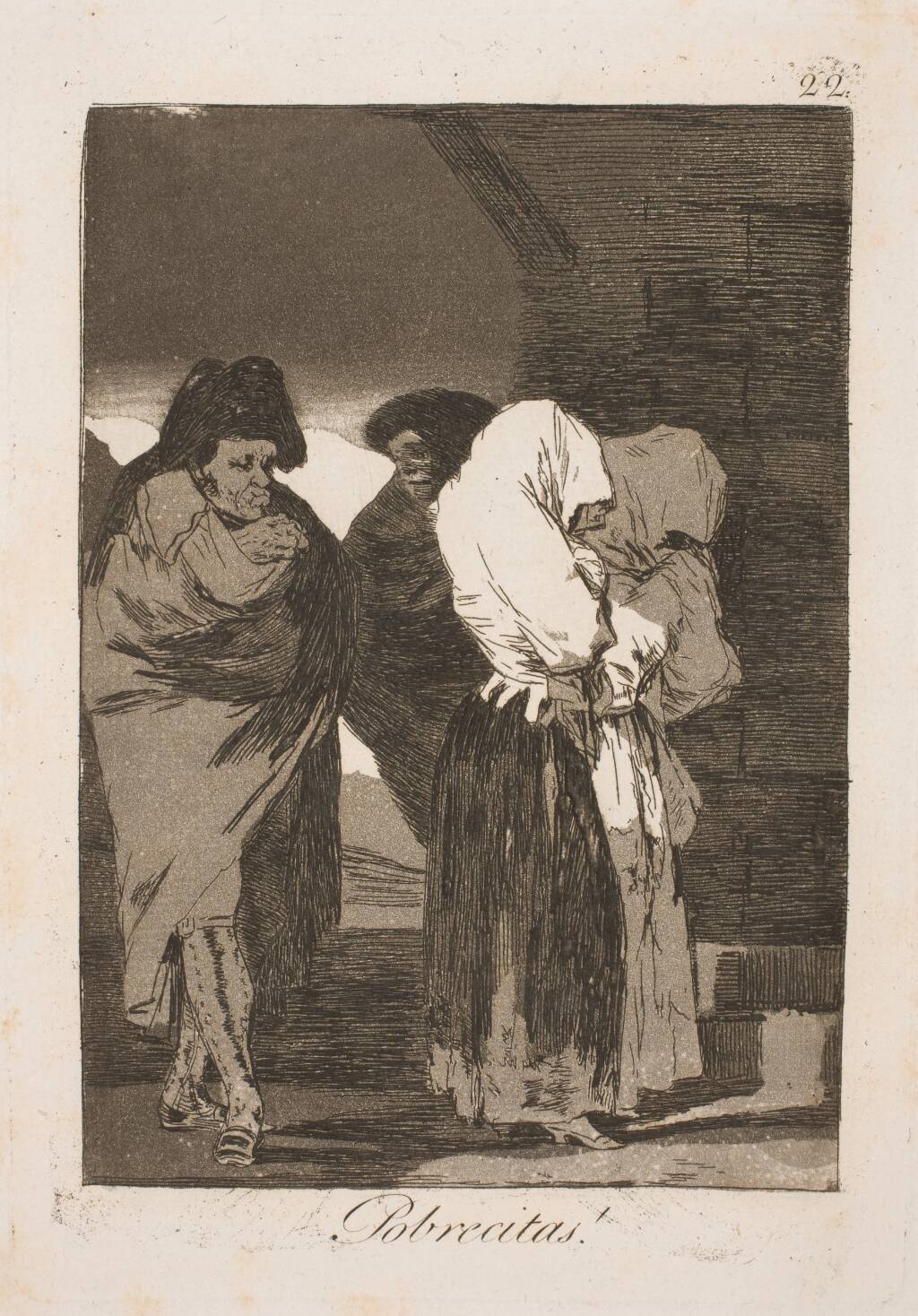 Stakkels piger, Francisco de Goya, 1797-1798