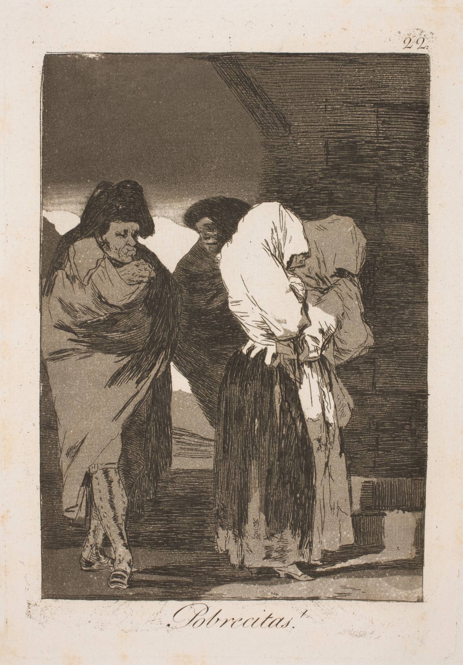 Stakkels piger, Francisco de Goya, 1797-1798