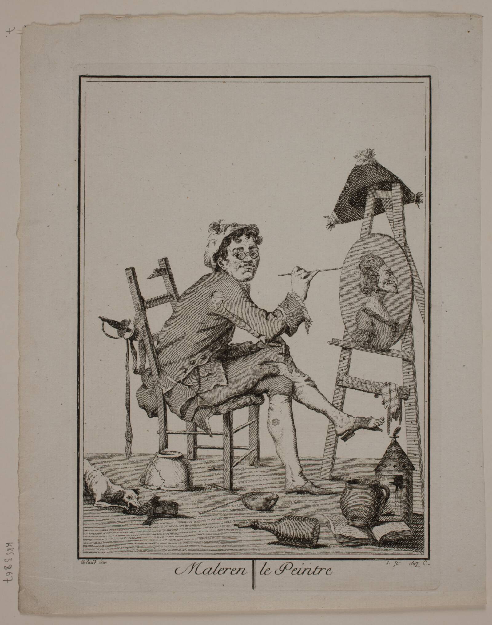 "Maleren", Georg Christian Schule, 1778-1780