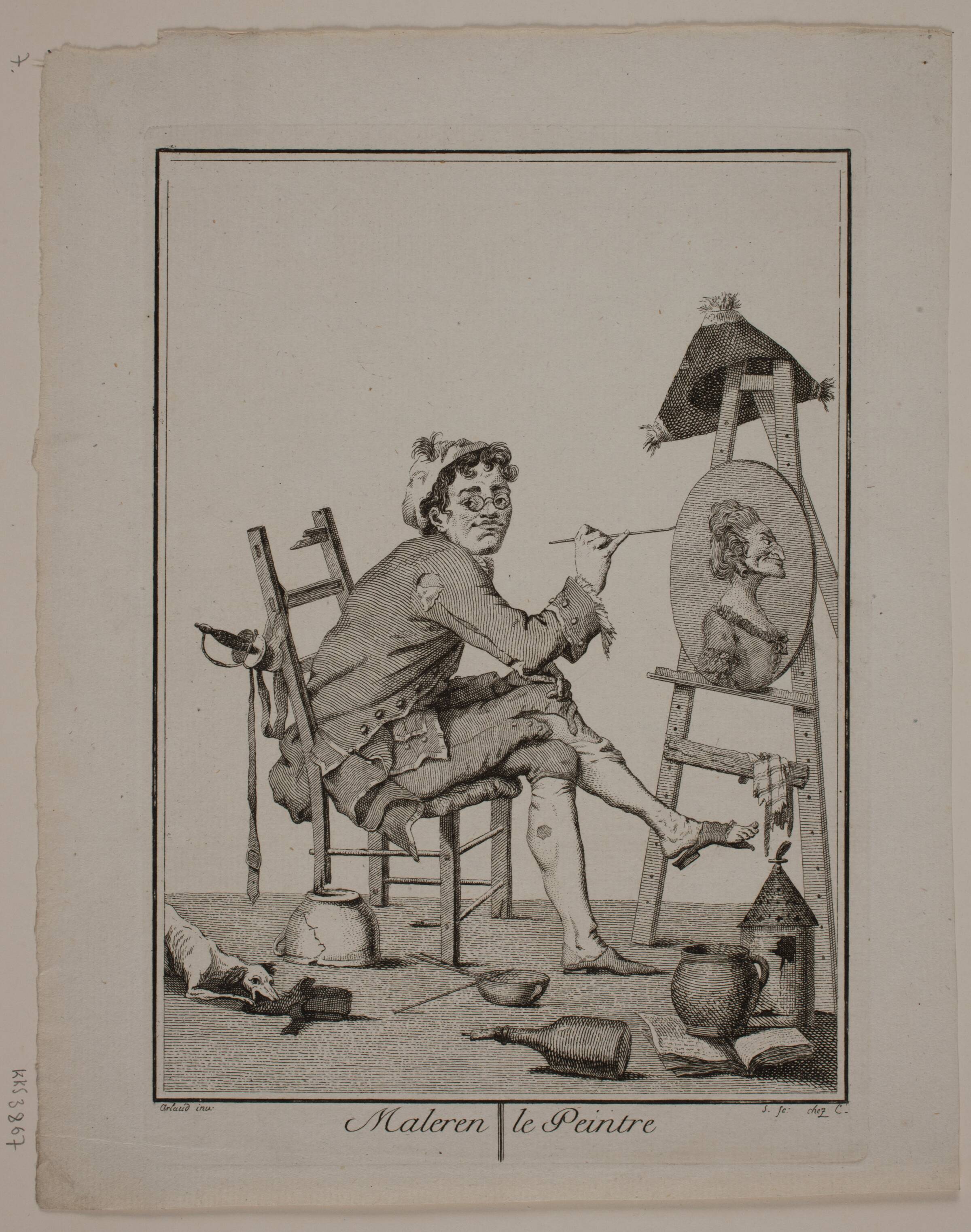 "Maleren", Georg Christian Schule, 1778-1780