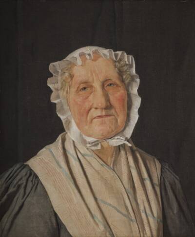 Inger Margrethe Høyen, født Schrøder. Kunsthistorikeren N.L. Høyens moder