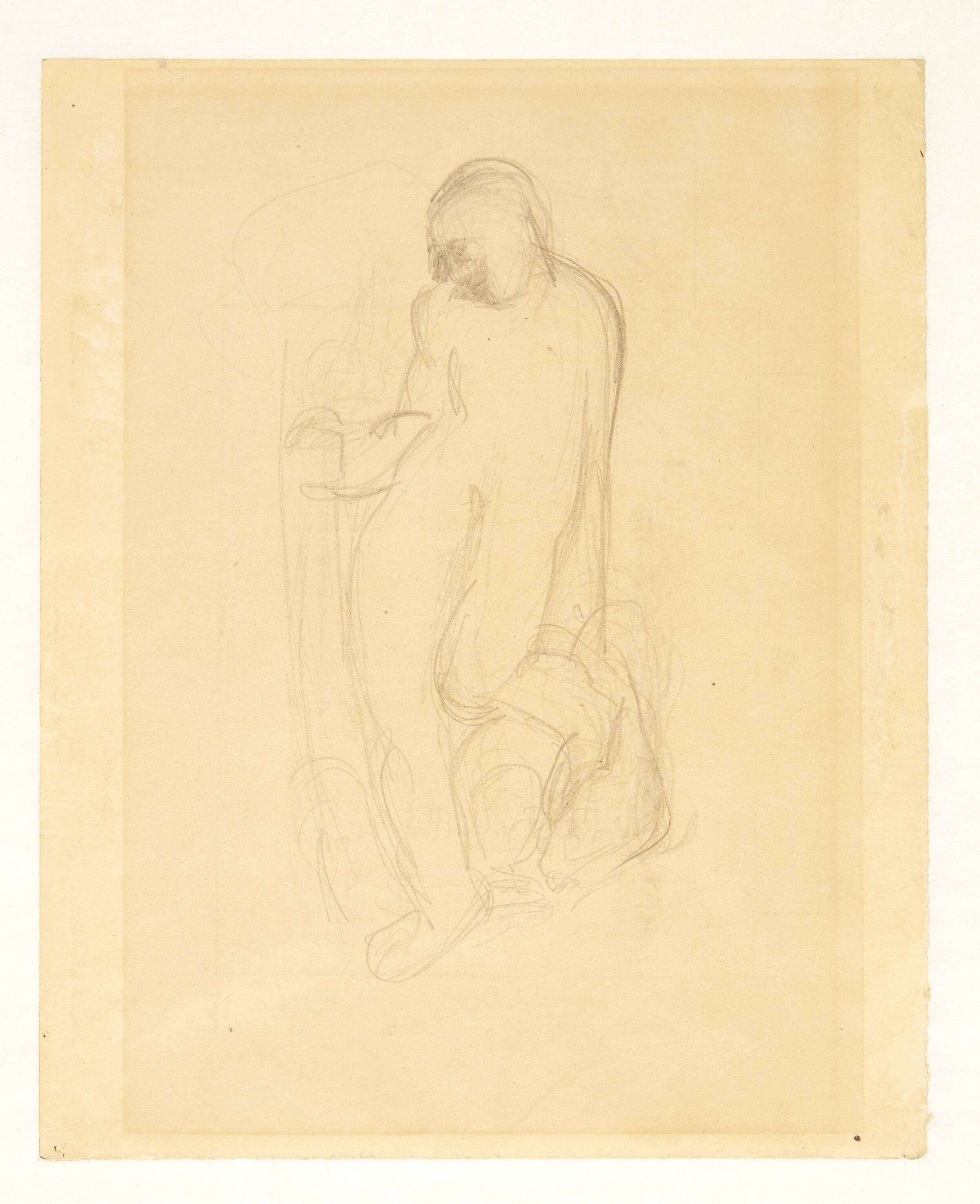 Udkast til "Vorherre puster liv i Eva", Kai Nielsen, 1914
