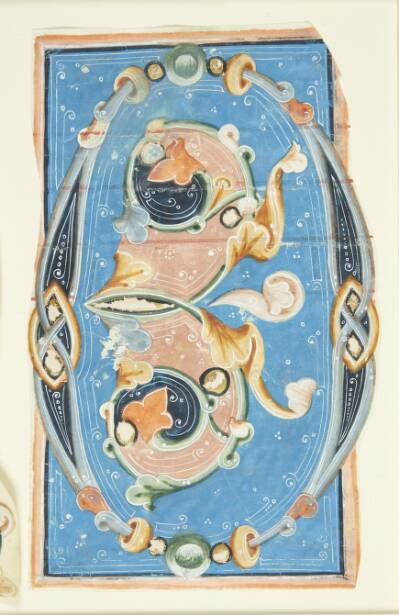 Ornamenteret initial O