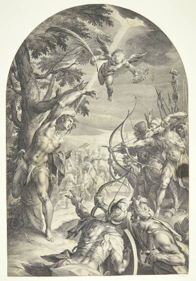 Sankt Sebastians martyrdød