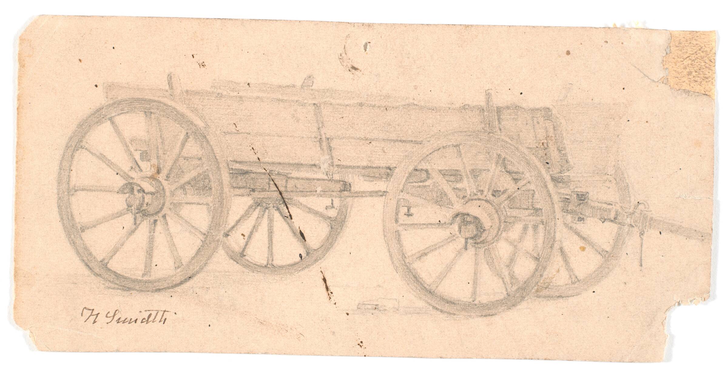 En stiv arbejdsvogn, Hans Smidth, 1870-1875