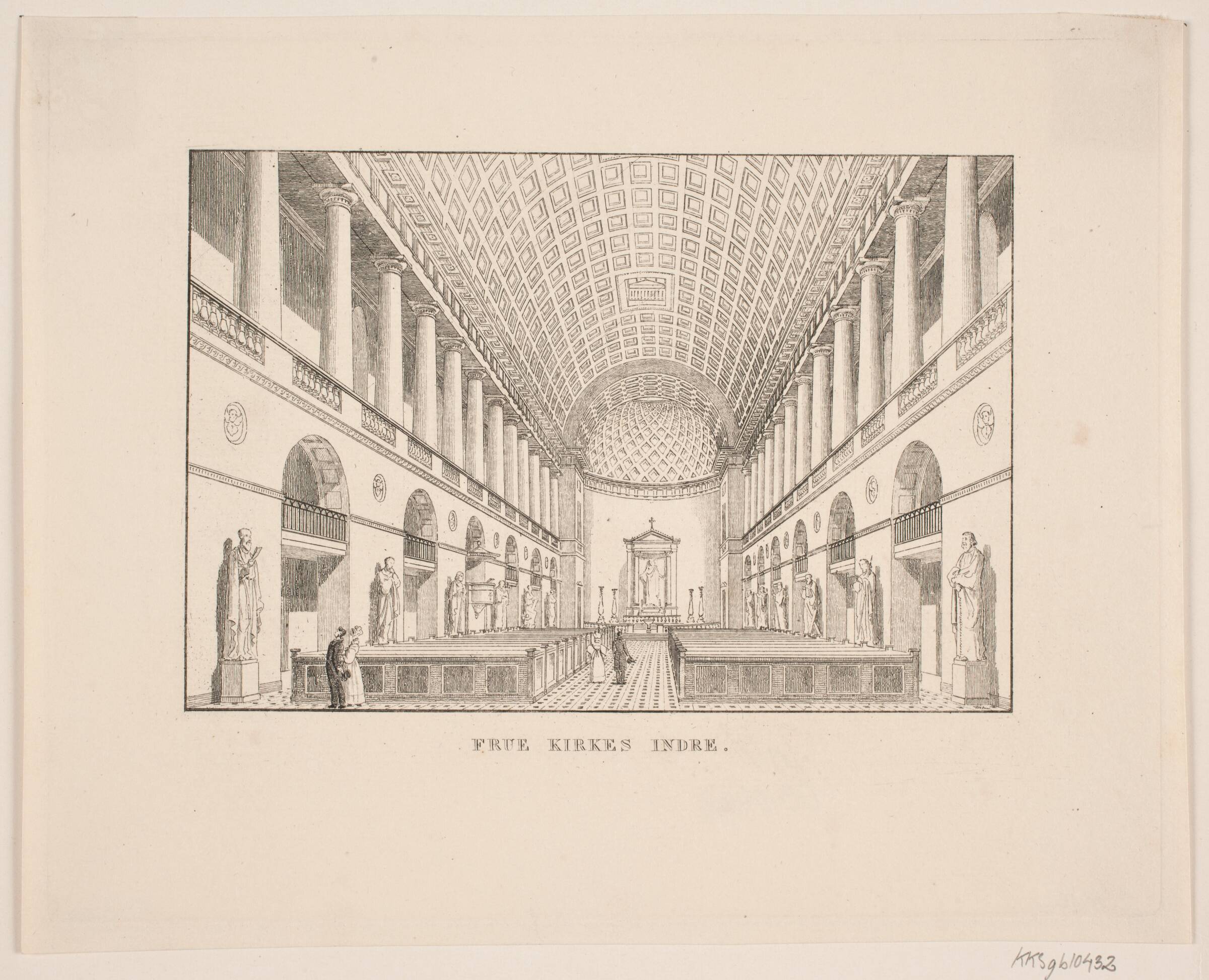 Frue Kirkes Indre, Jens Holm, 1776-1858