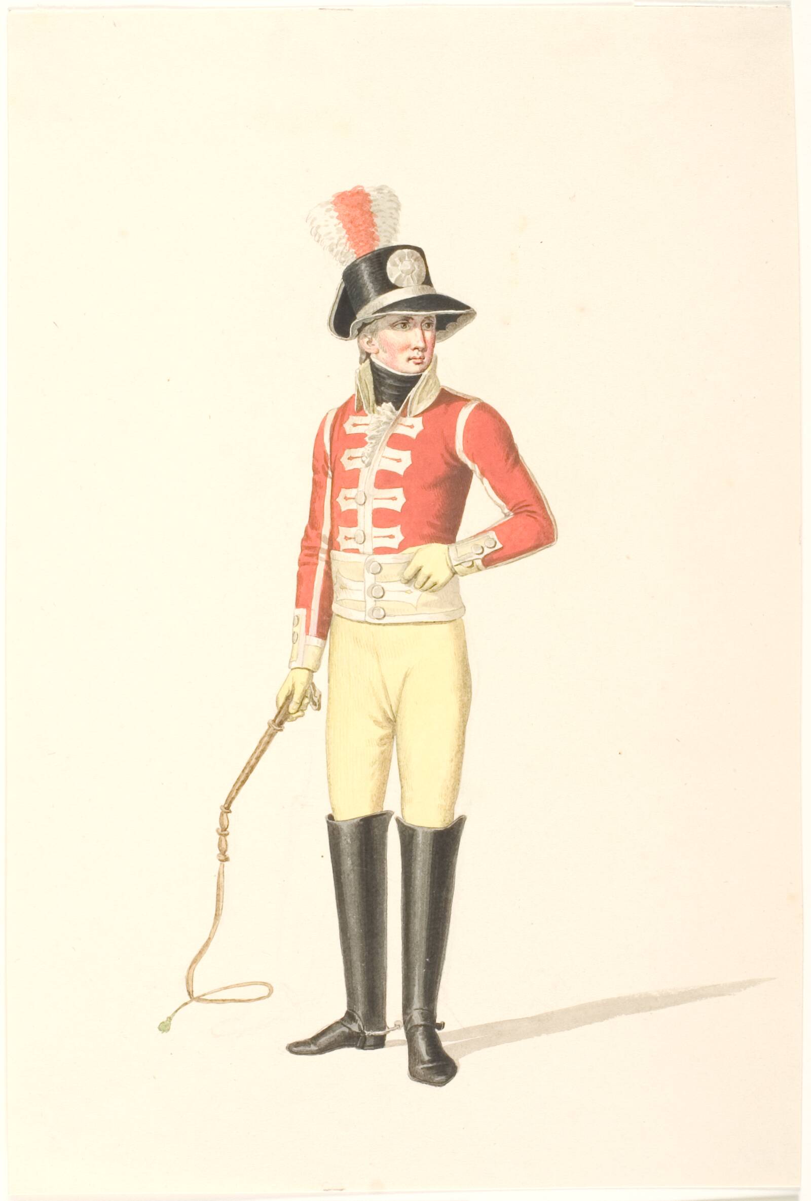 Kongelig forrider, Johannes Senn, 1807