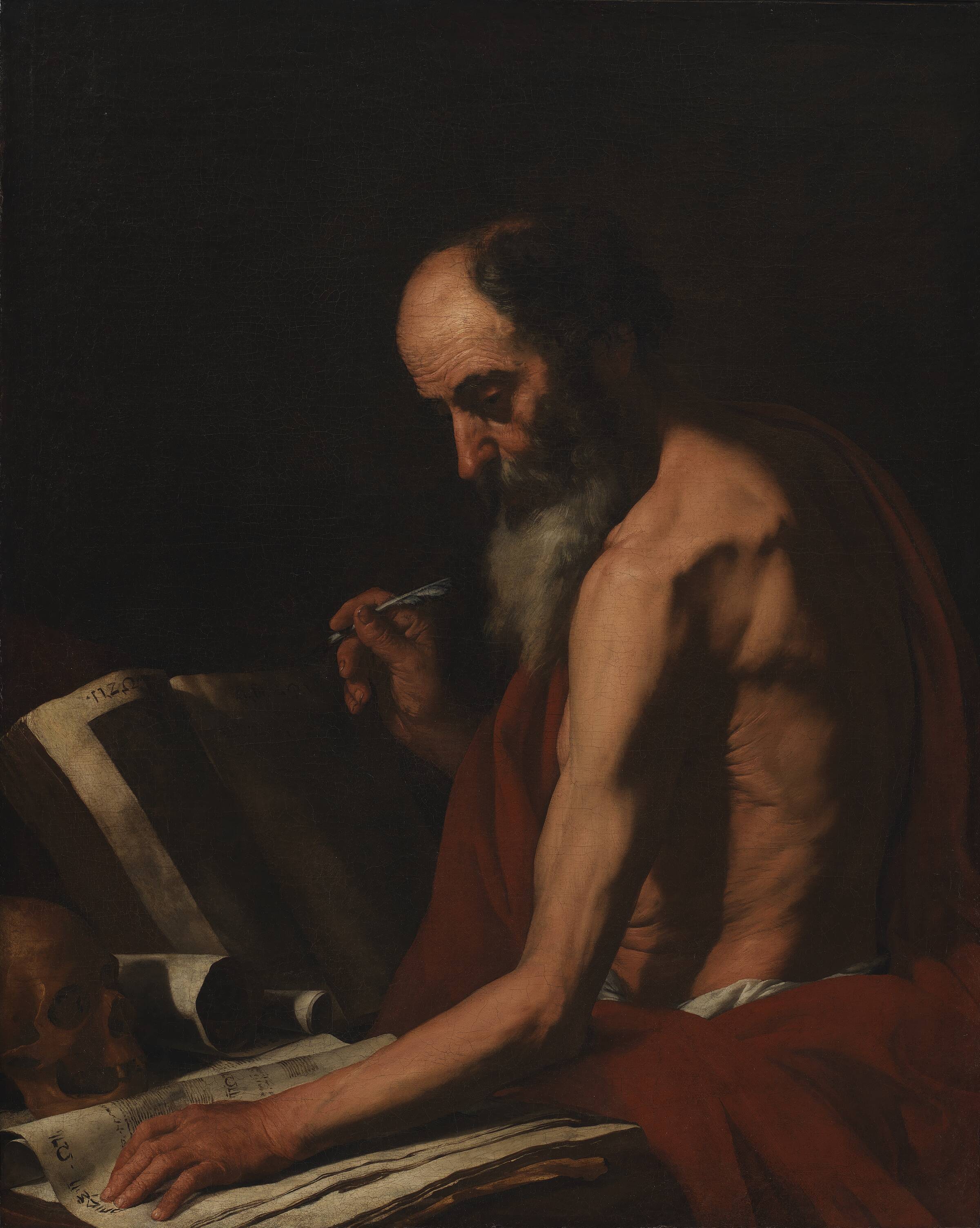 Den hellige Hieronymus, Неизвестный художник, 1600-1699