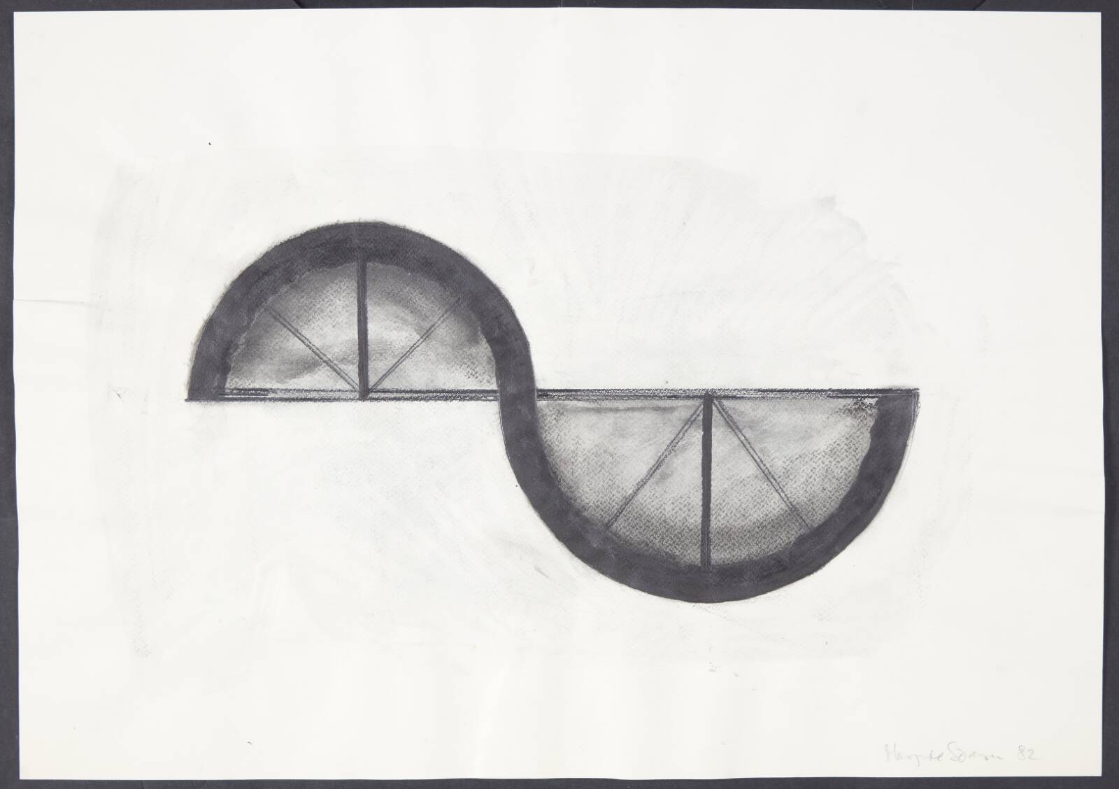 Uden titel, Margrete Sørensen, 1982
