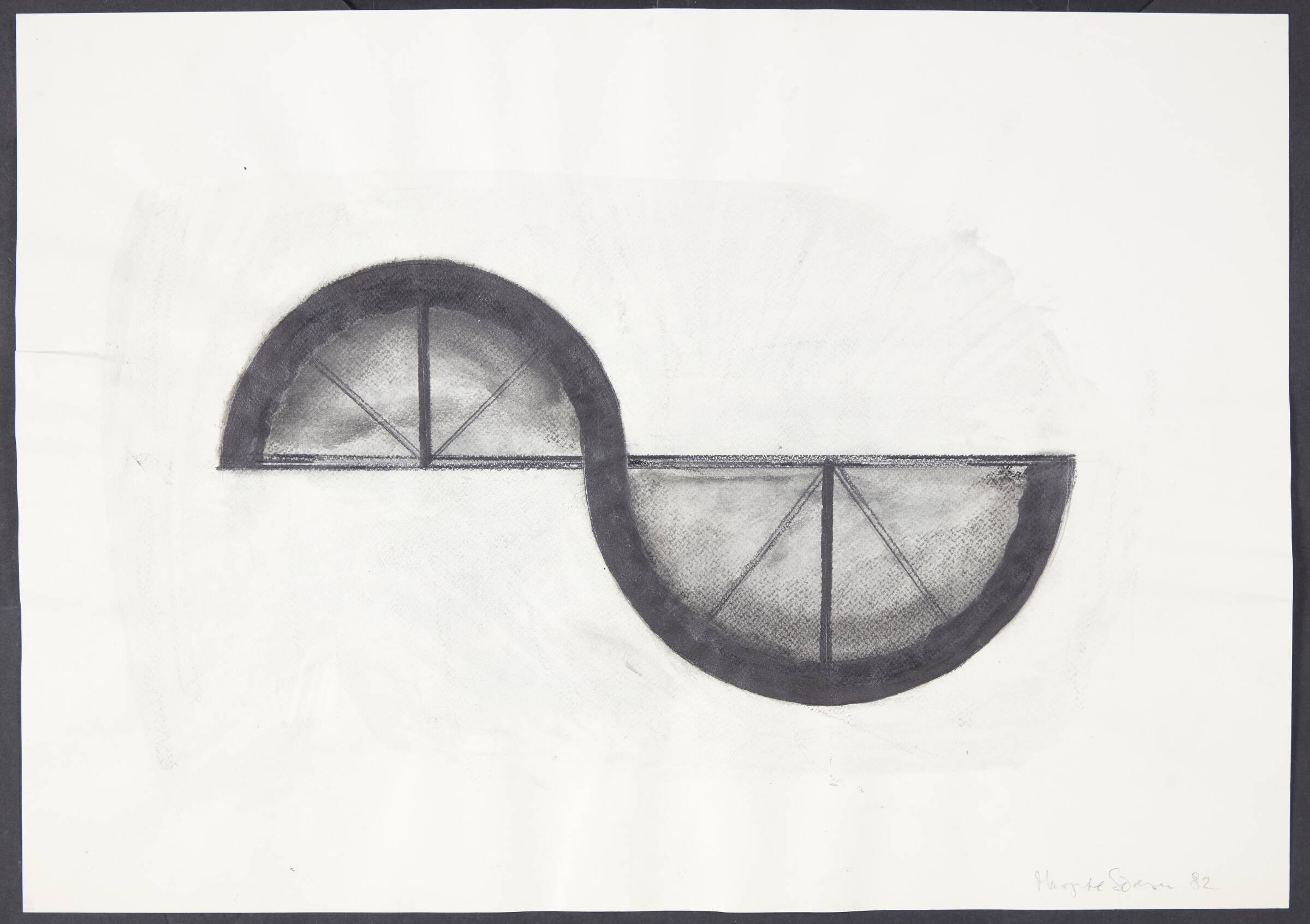 Uden titel, Margrete Sørensen, 1982