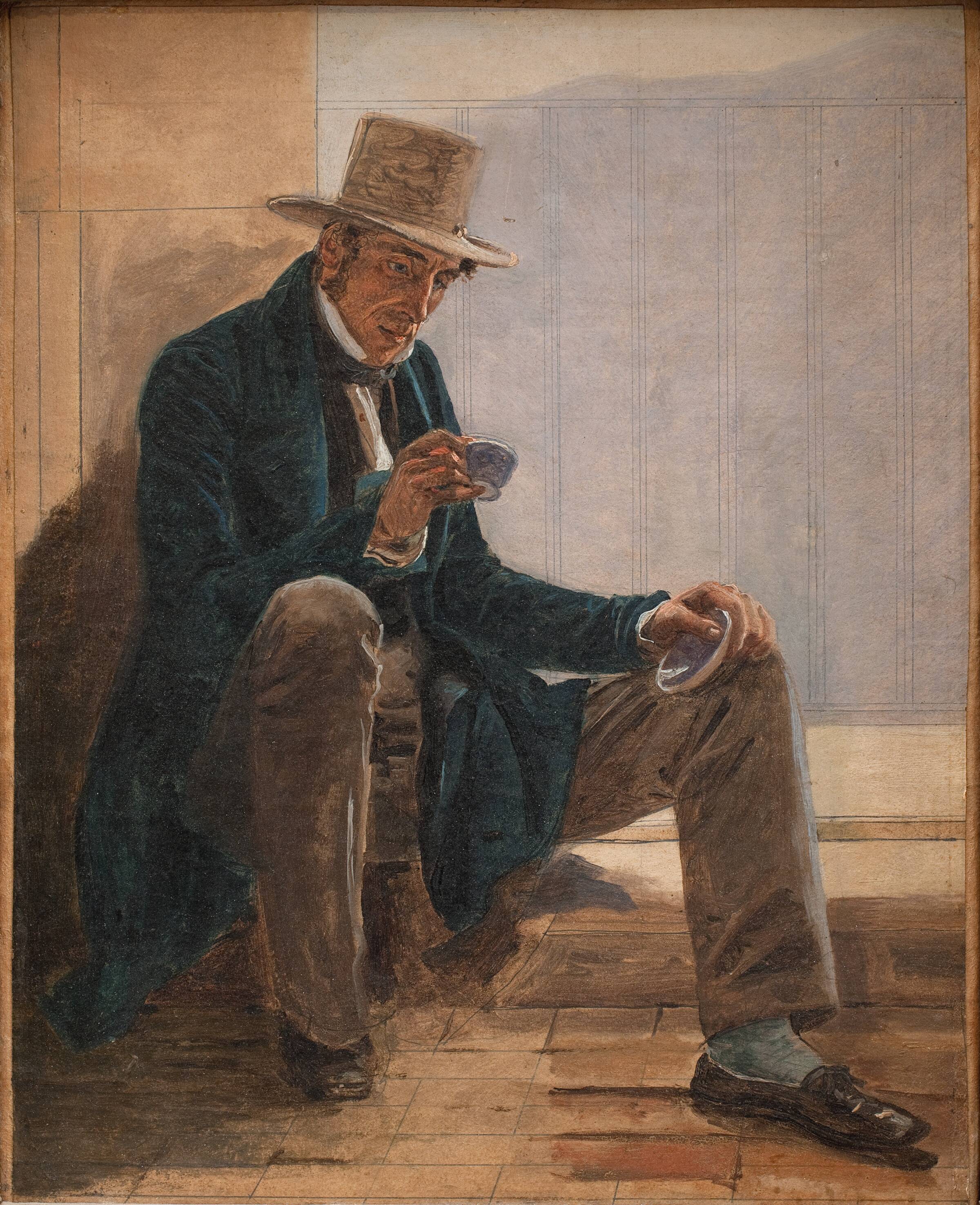 Martinus Rørbye, Constantin Hansen, 1837