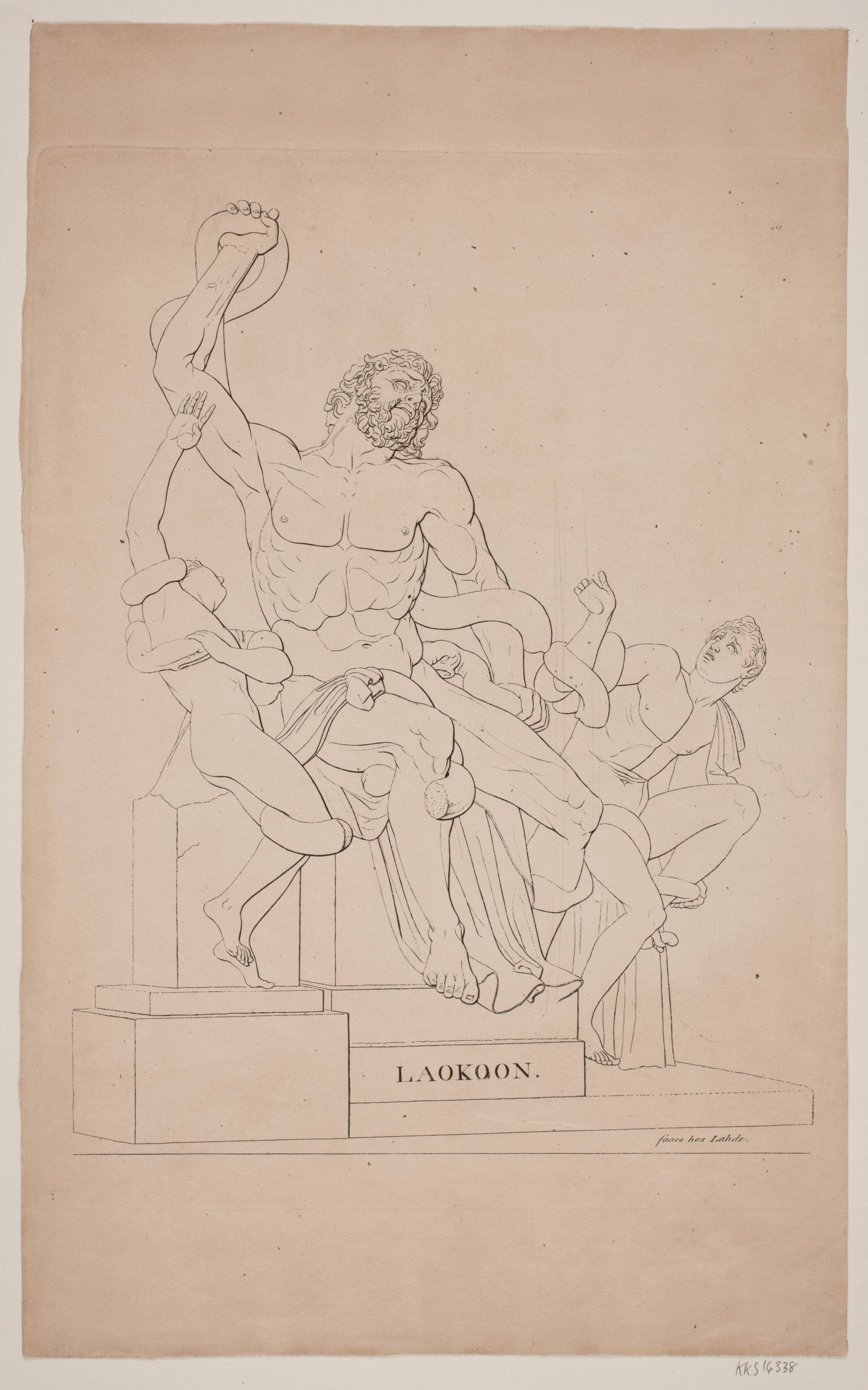 Laokoon, Gerhard Ludvig Lahde, 1765-1833