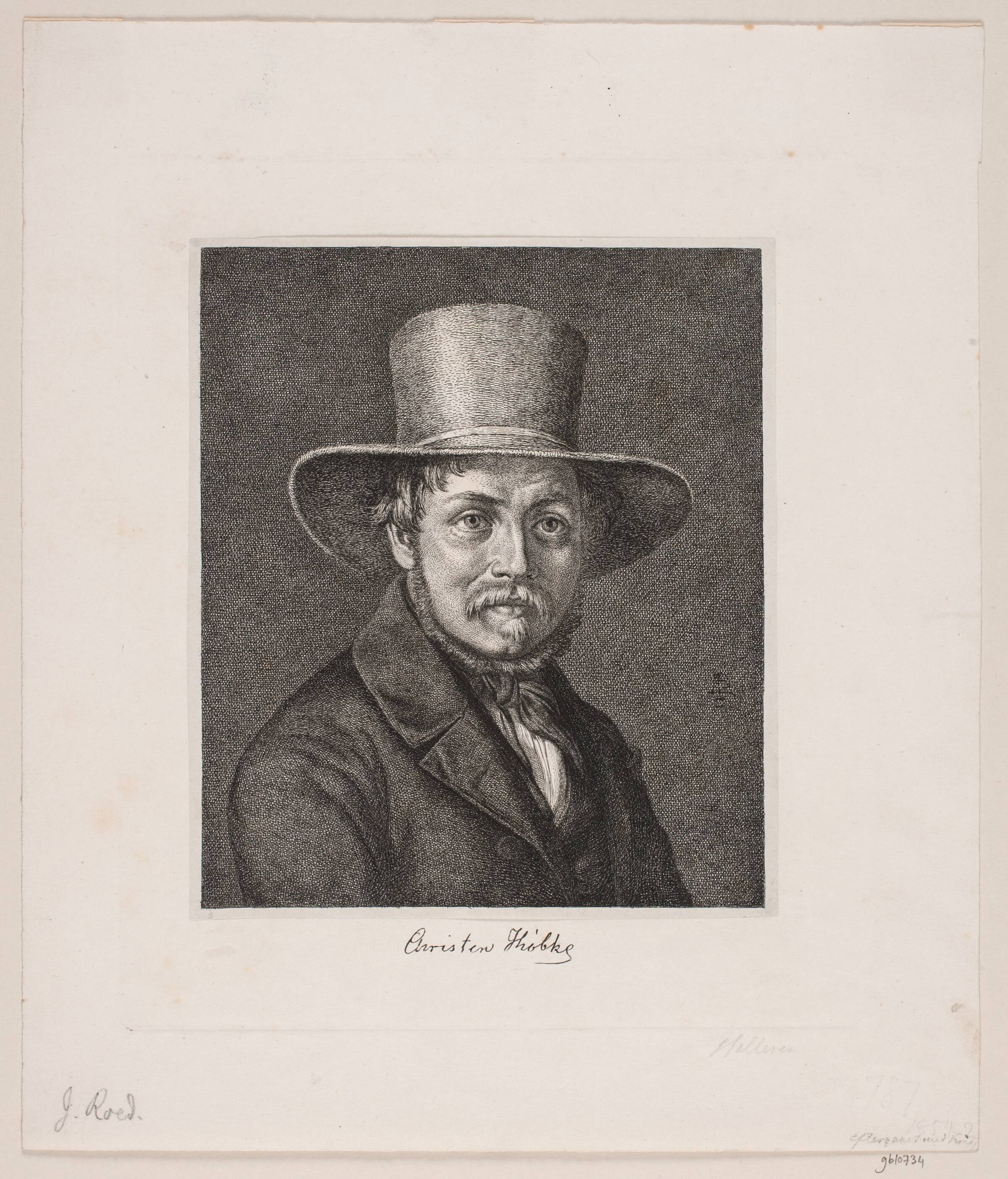 Christen Købke, Jørgen Roed, 1849