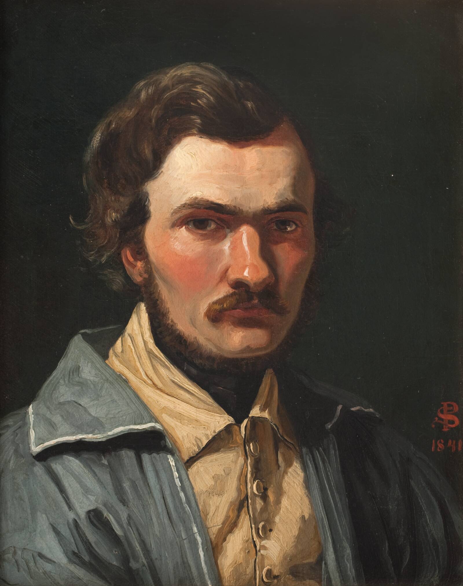 Maleren J.Th. Lundbye, P.C. Skovgaard, 1841