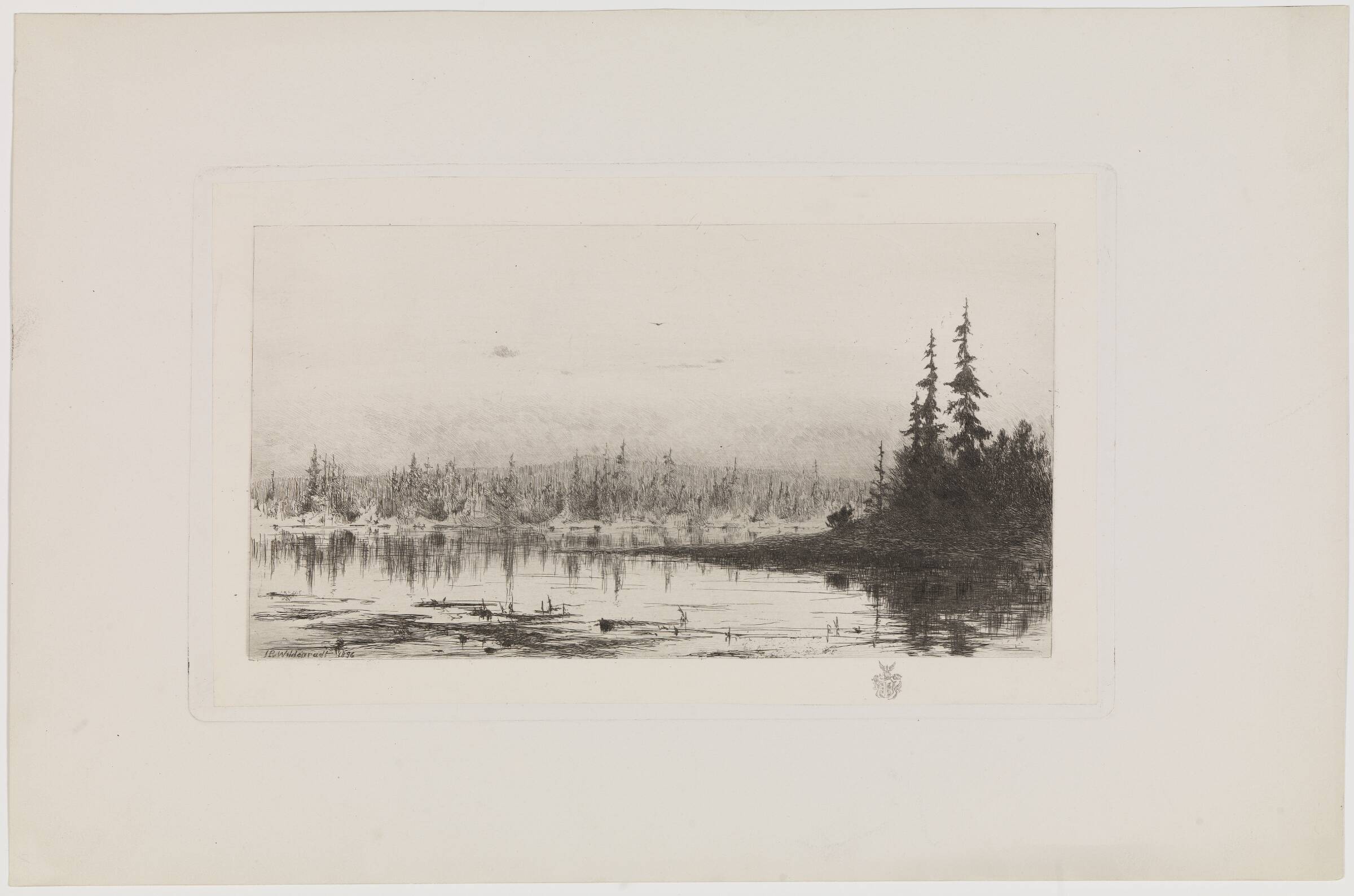 Indsø, J.P. Wildenrath, 1896