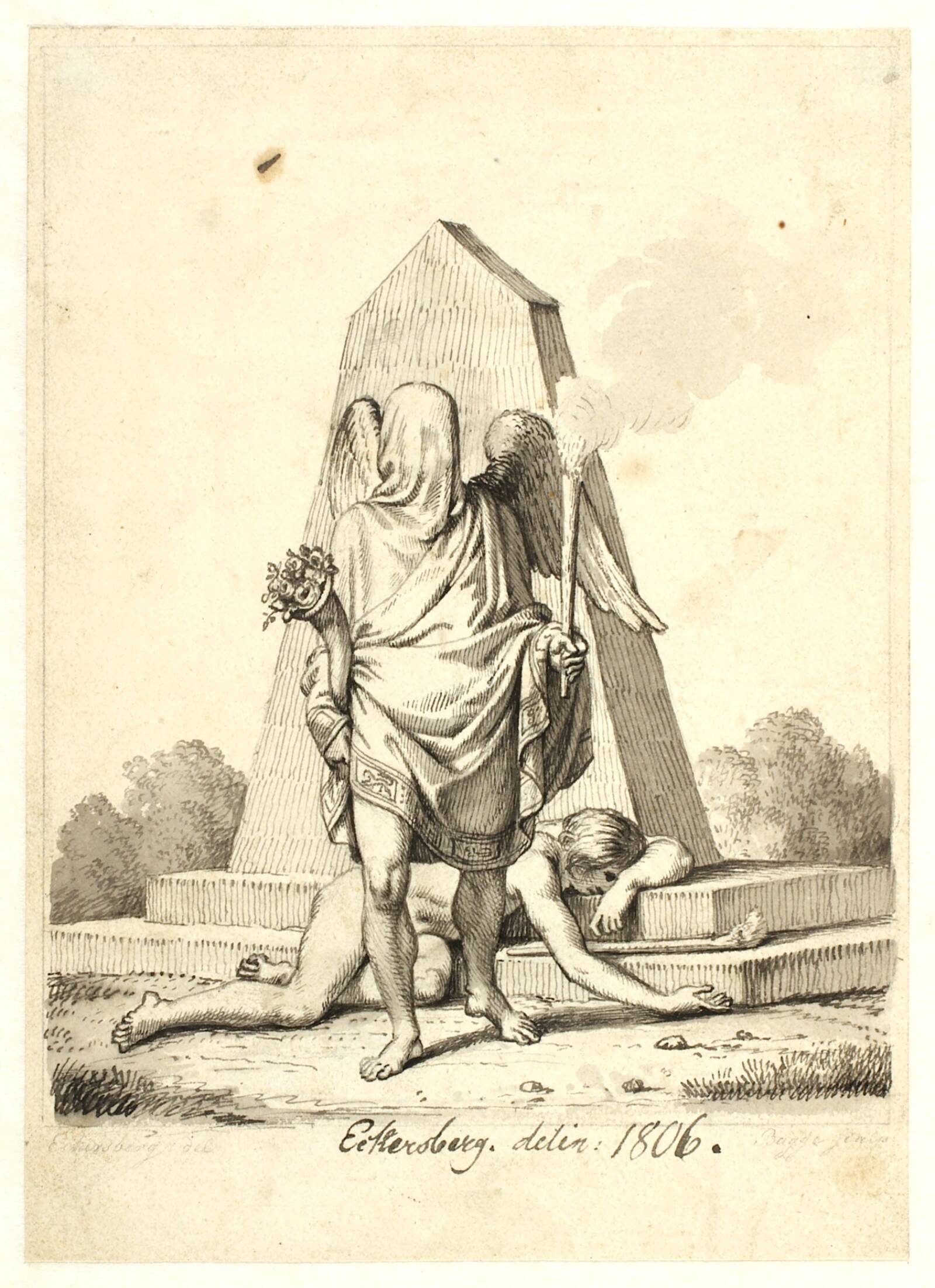 "Fremtiden", C.W. Eckersberg, 1806