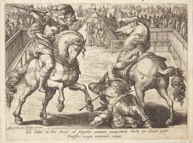 Giovanni de' Medici i en duel