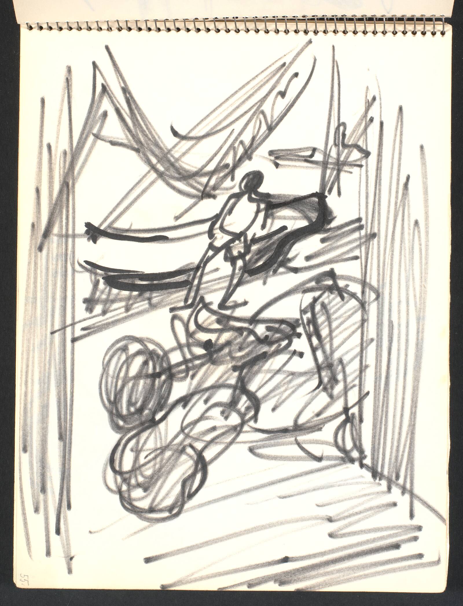 Havnemotiv, Gottfred Eickhoff, 1952