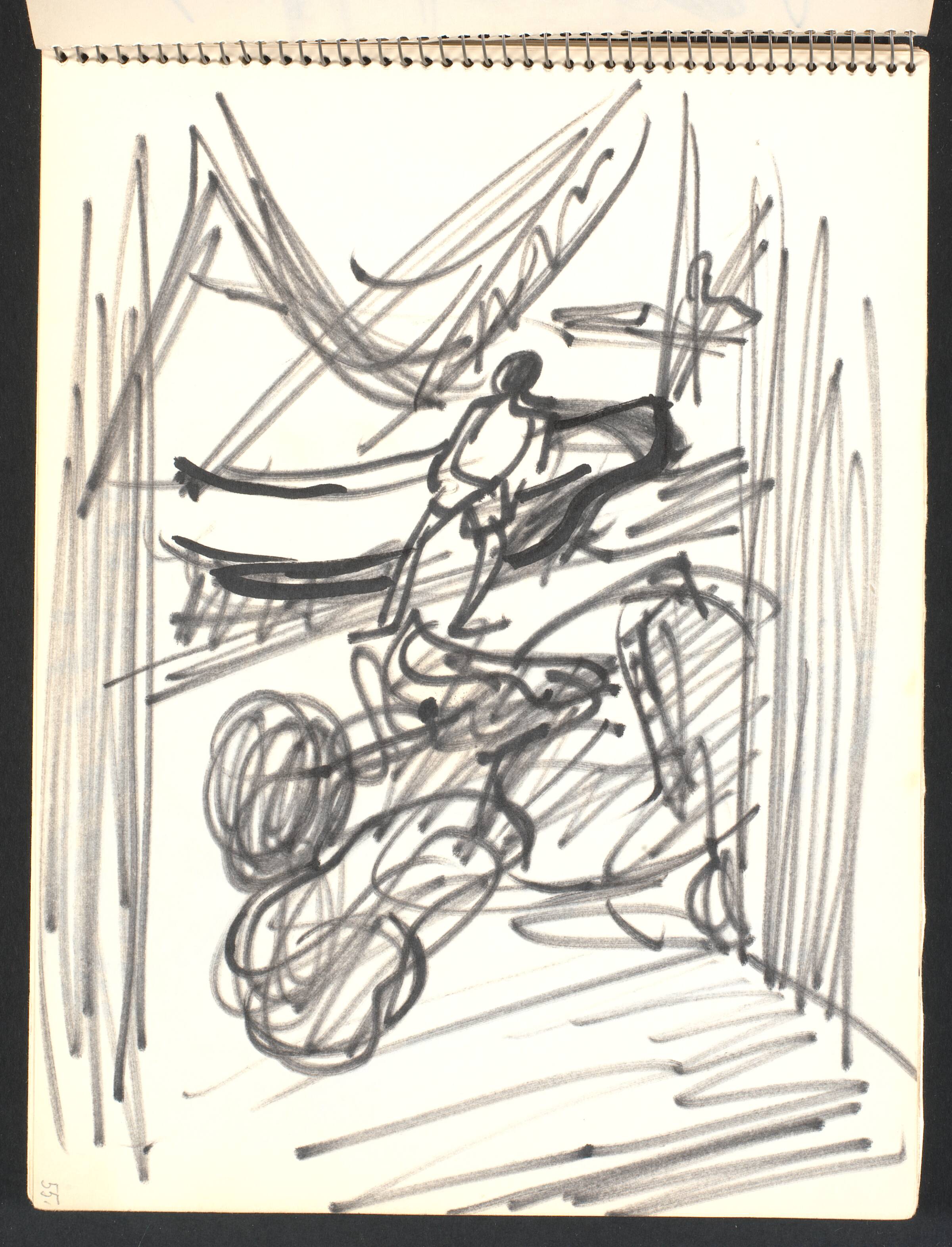 Havnemotiv, Gottfred Eickhoff, 1952