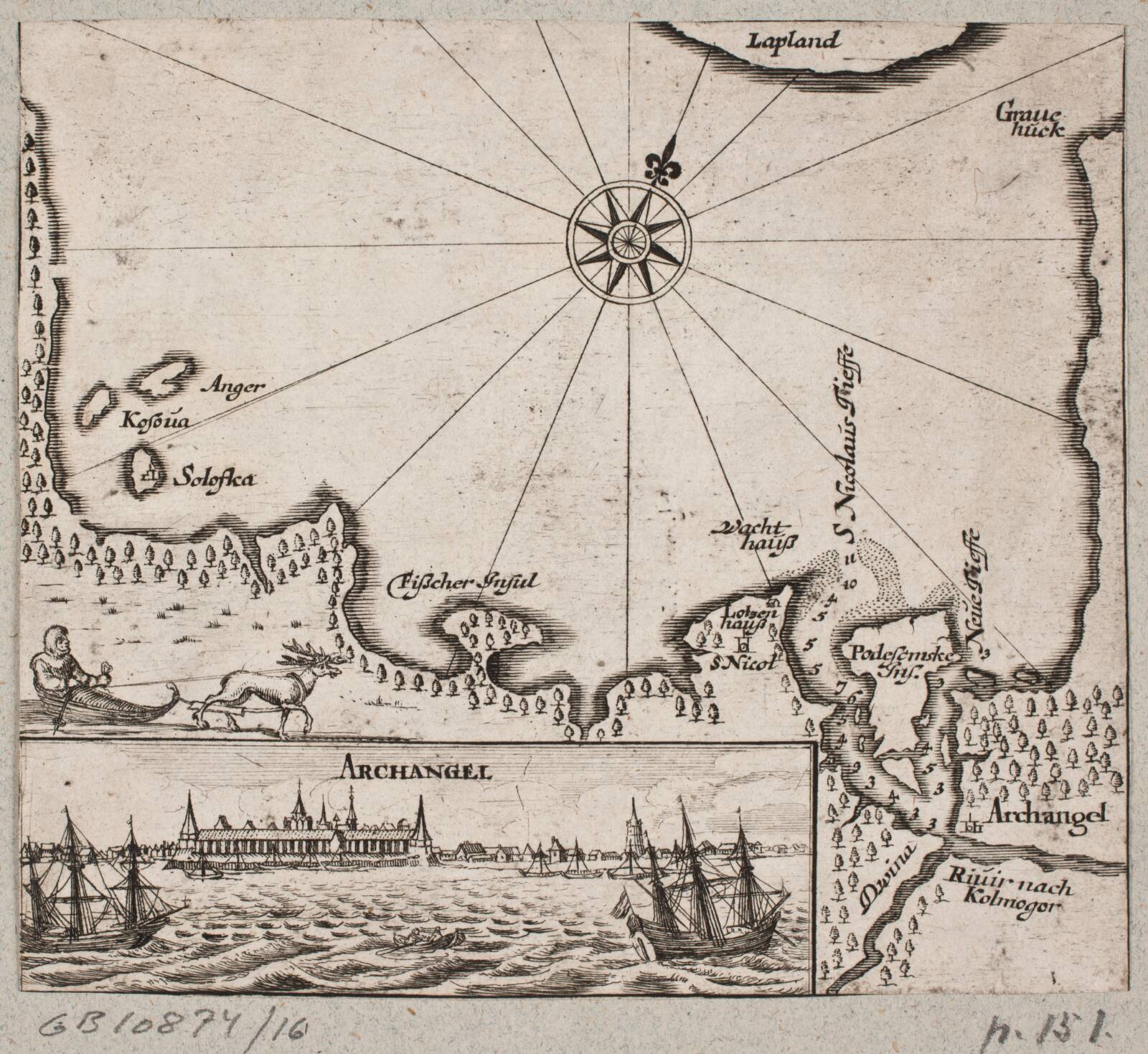 Arkhangelsk, Ubekendt, 1656