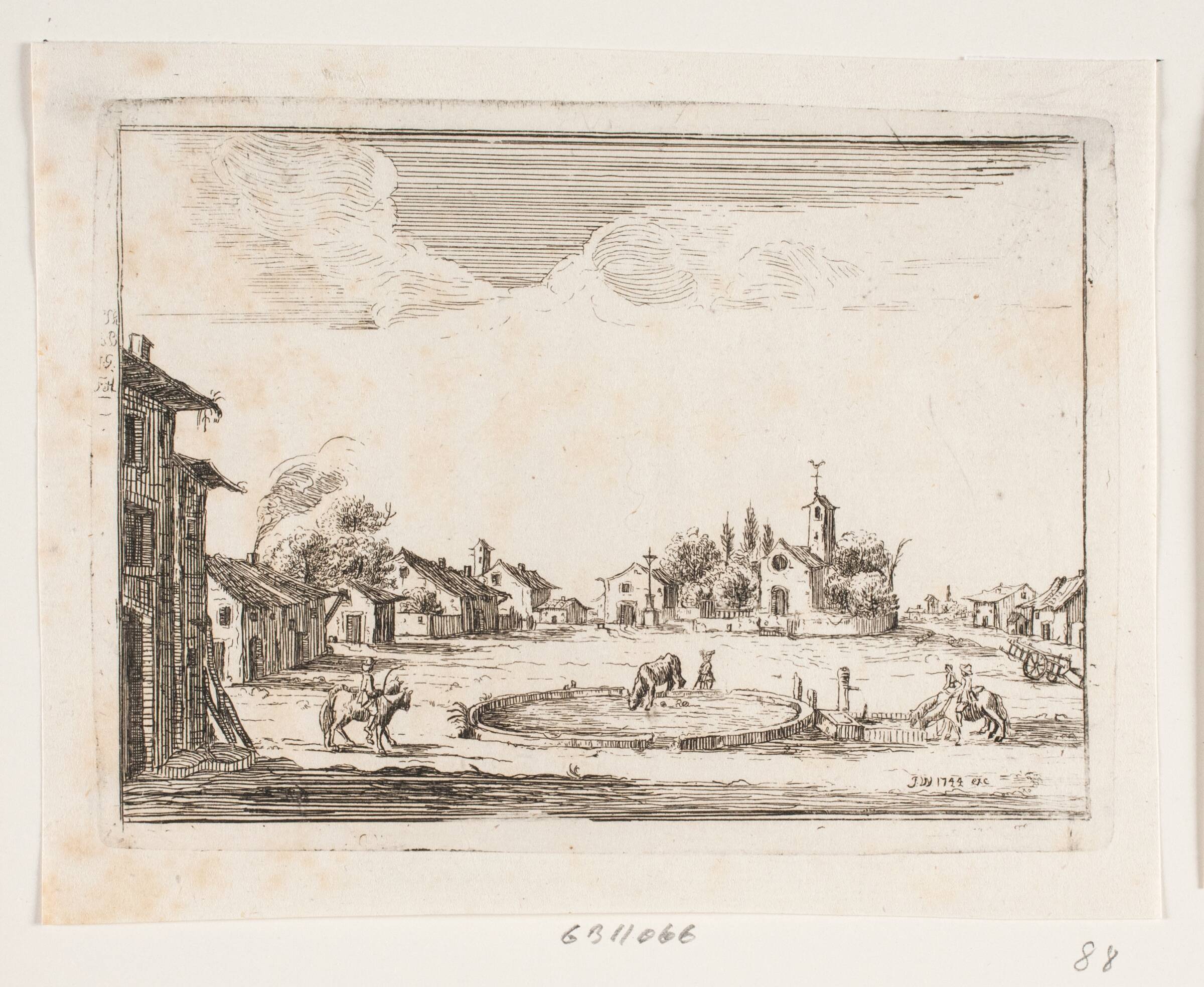 Gadekær, J.W., 1744