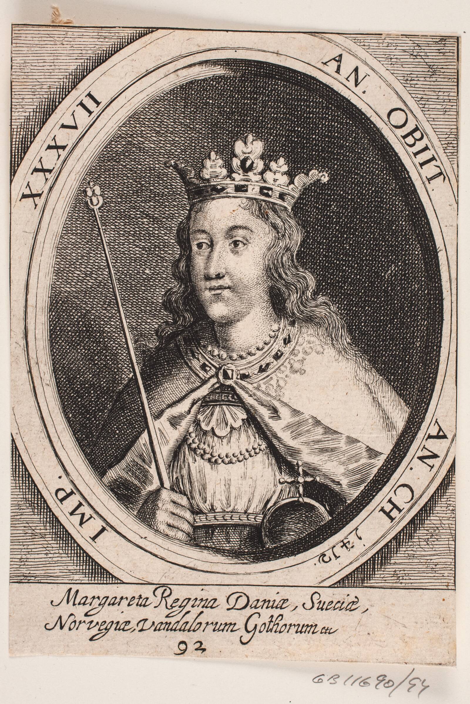 Margrethe I, Ubekendt, 1646