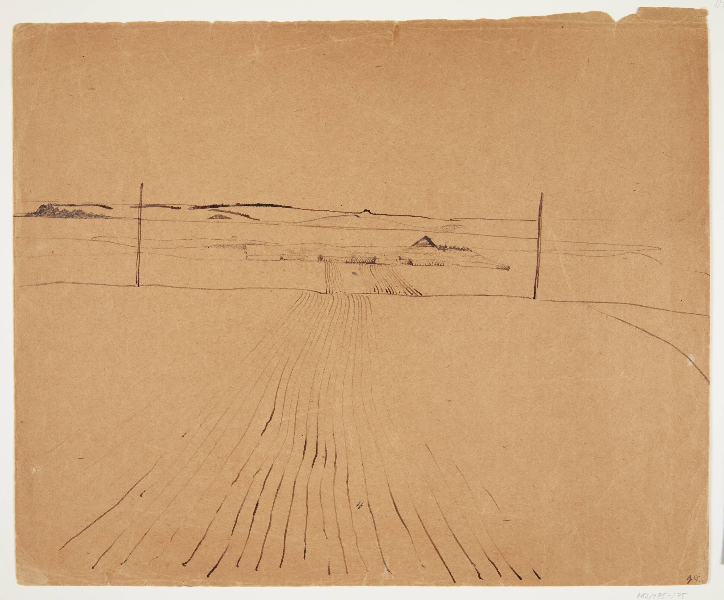 Landskab, Traustedt, Gudrun, 1915-1924