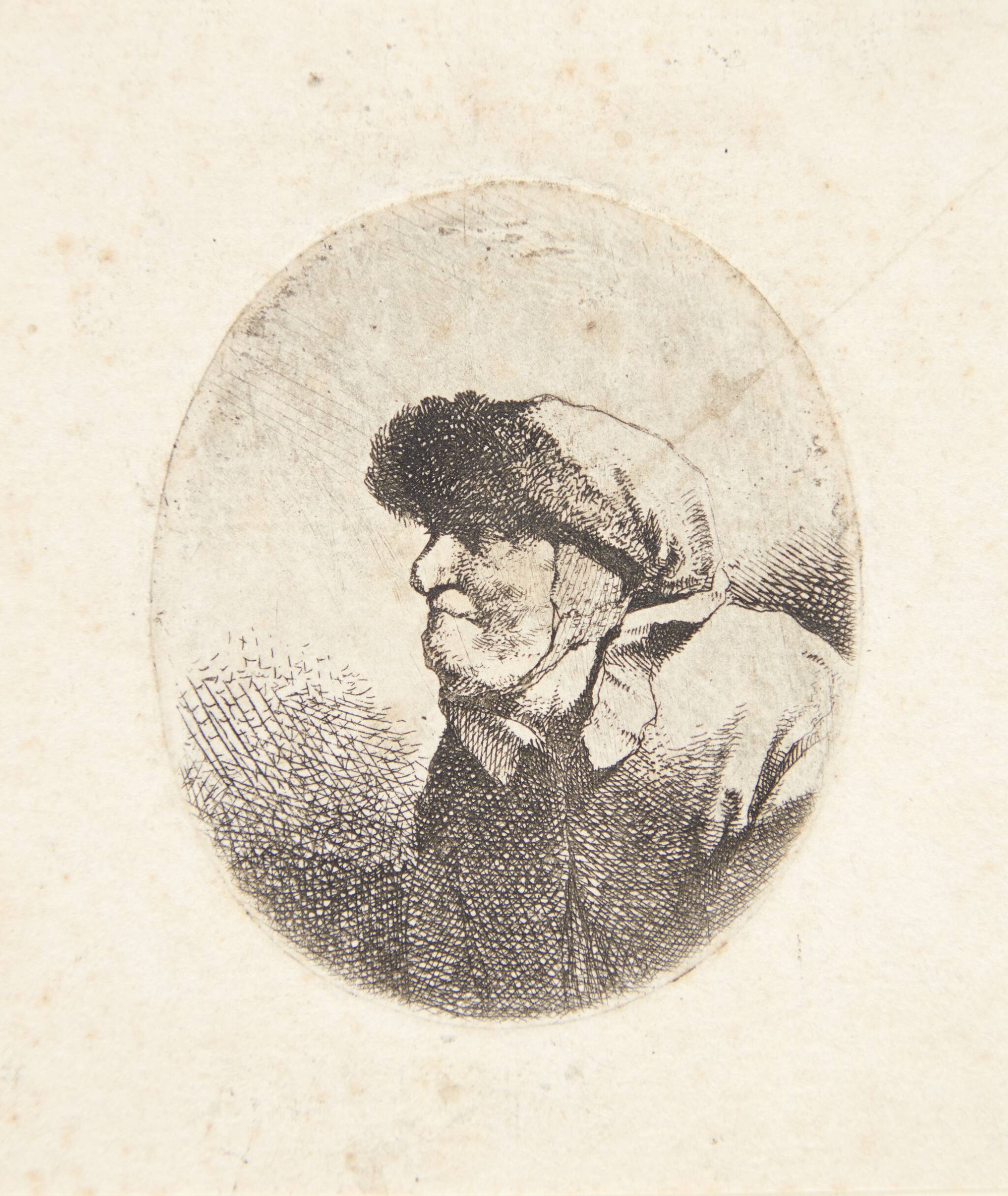 Brystbillede af en gammel kvinde