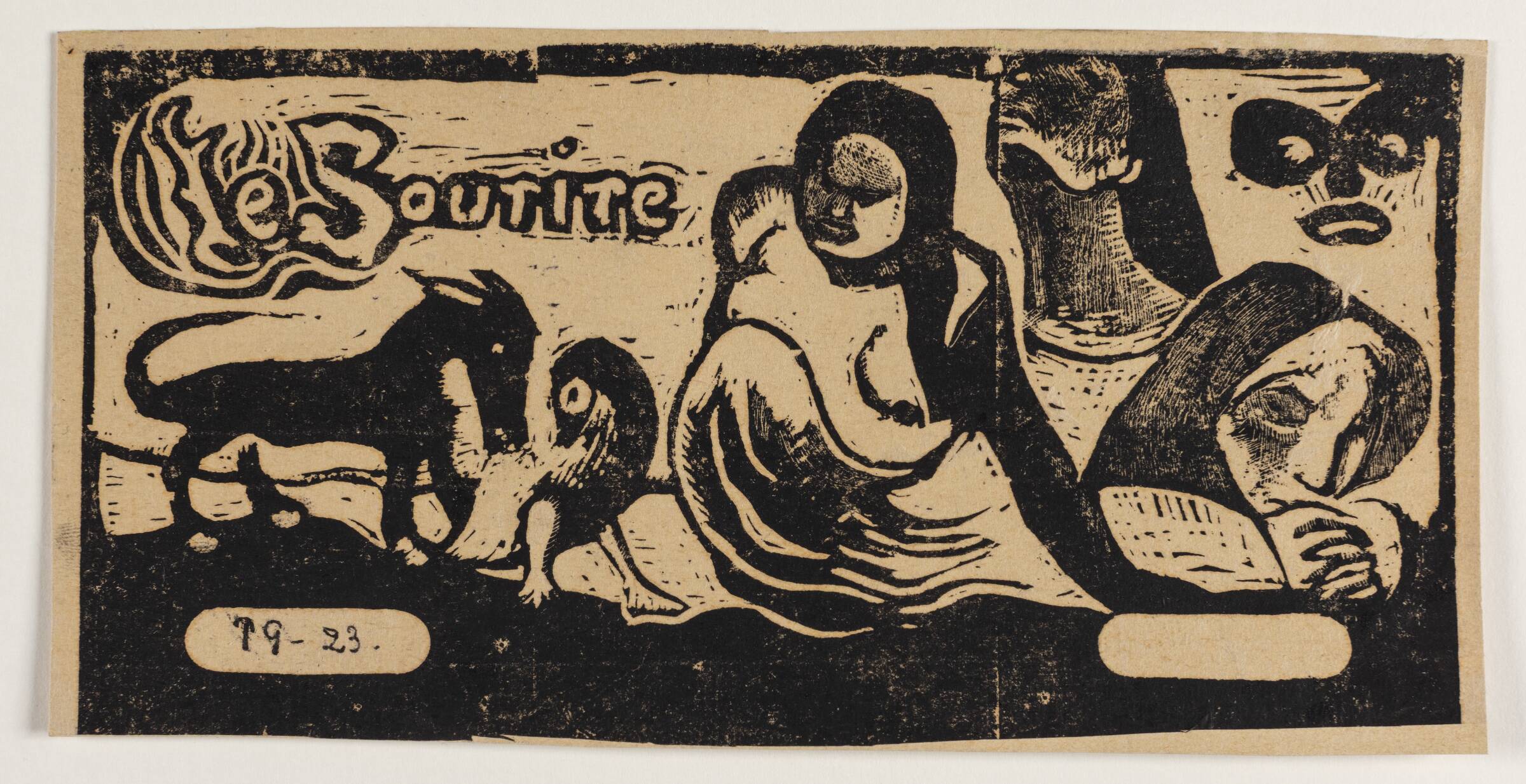 Le Sourire, Paul Gauguin, 1895-1903