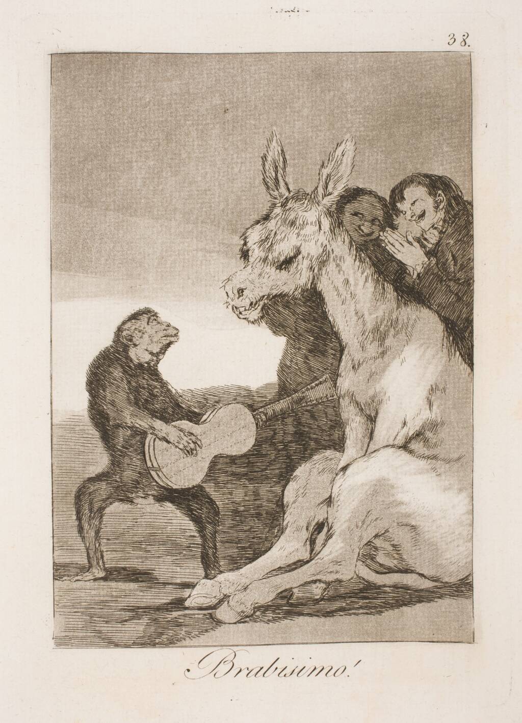 Bravissimo (Karl IV og Godoy), Francisco de Goya, 1797-1798