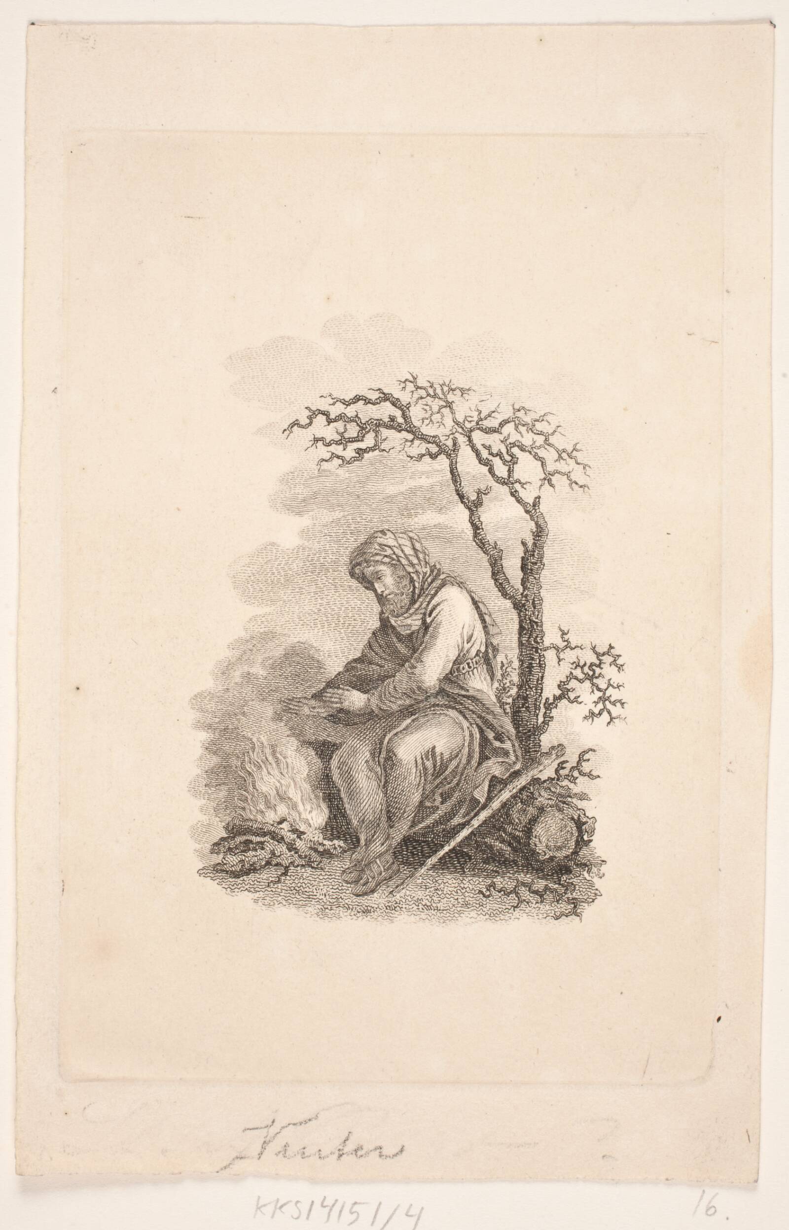 Vinter, Oluf Olufsen Bagge, 1811-1813