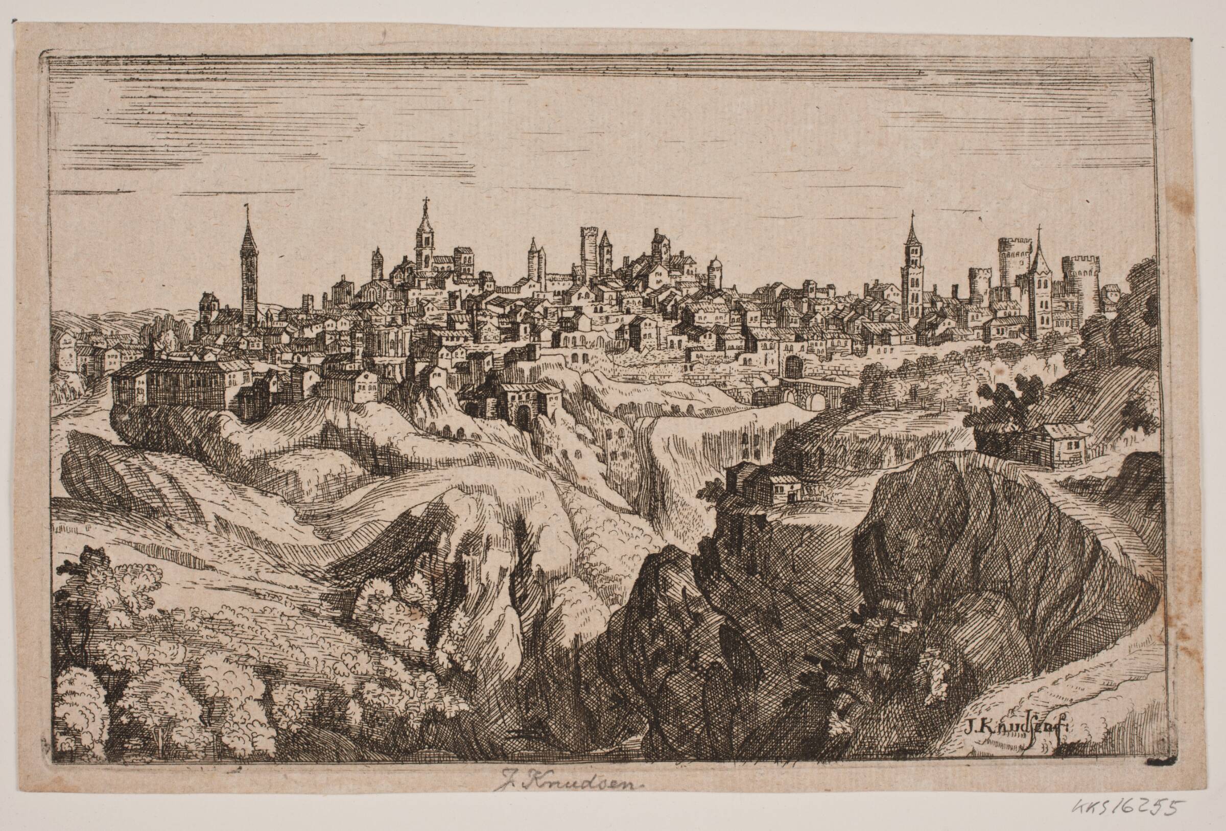En bjergstad, Jens Knudsen, 1740-1749