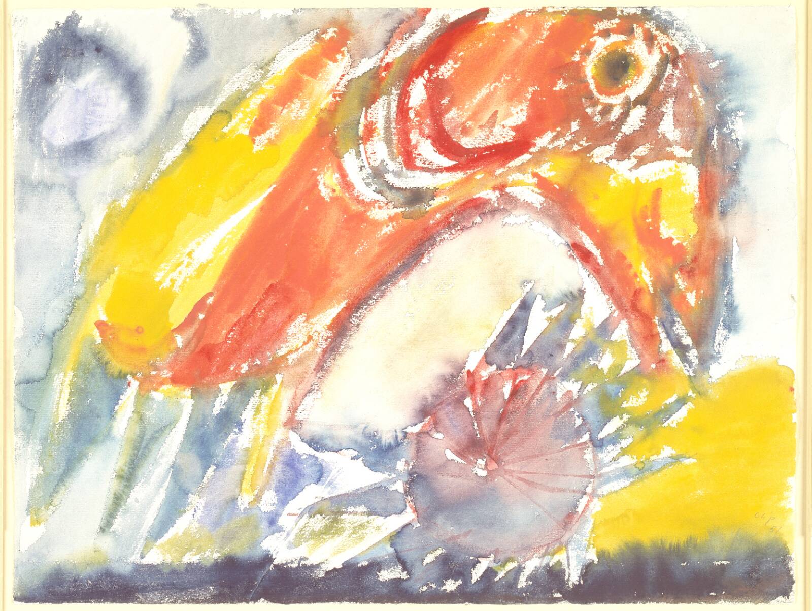 Stjernefugl. Kykladerne, Carl-Henning Pedersen, 1951