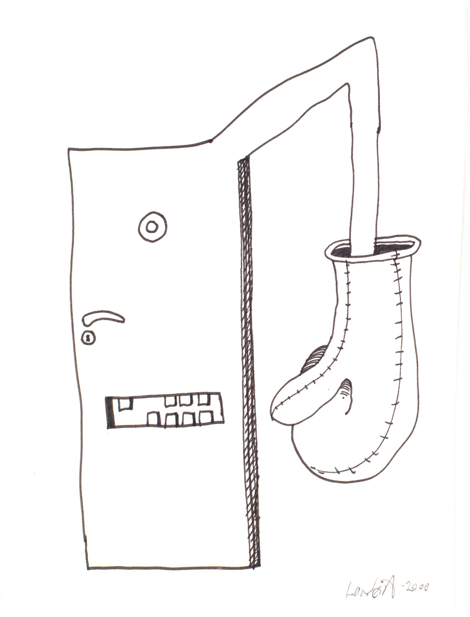 Uden titel, Lars Nørgård, 2000
