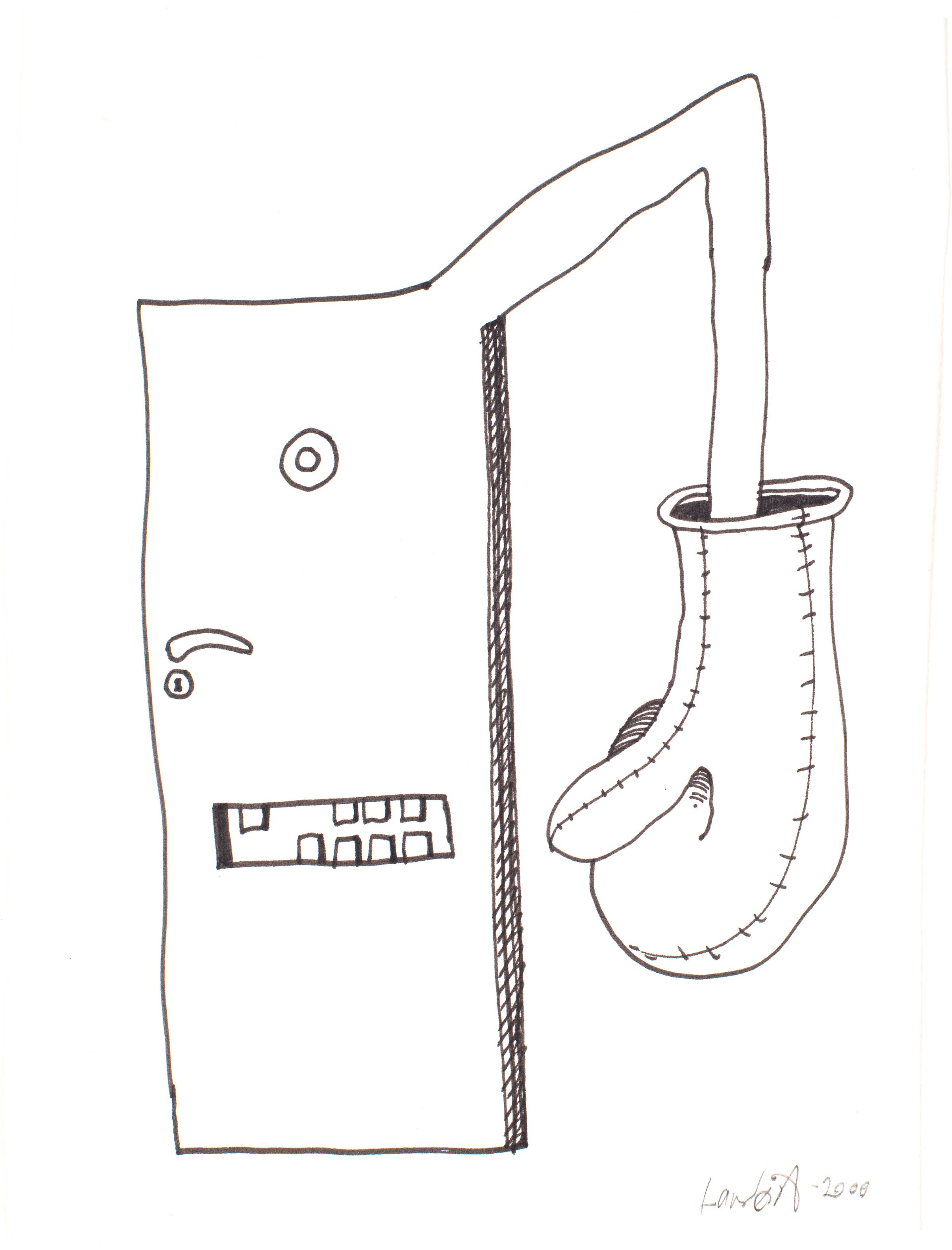 Uden titel, Lars Nørgård, 2000