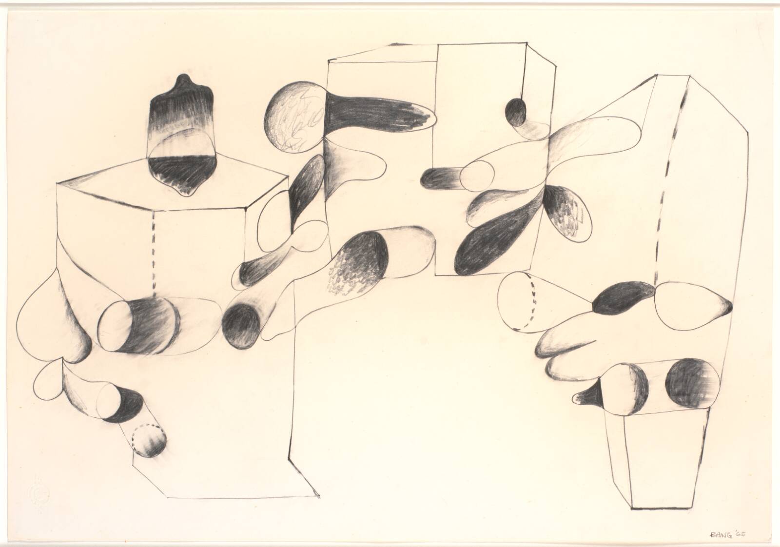 Uden titel, No. 7, Thomas Bang, 1965