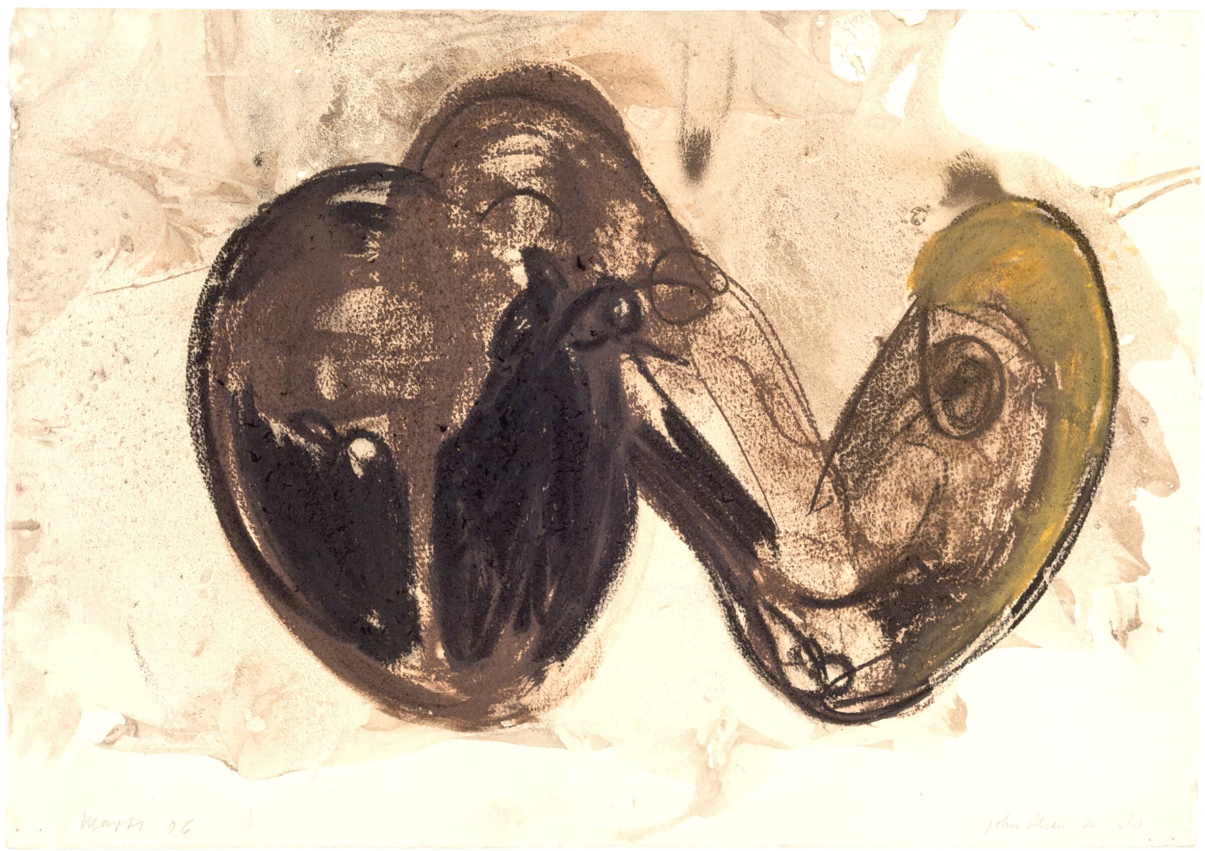 Svedetegning, John Olsen, 2006