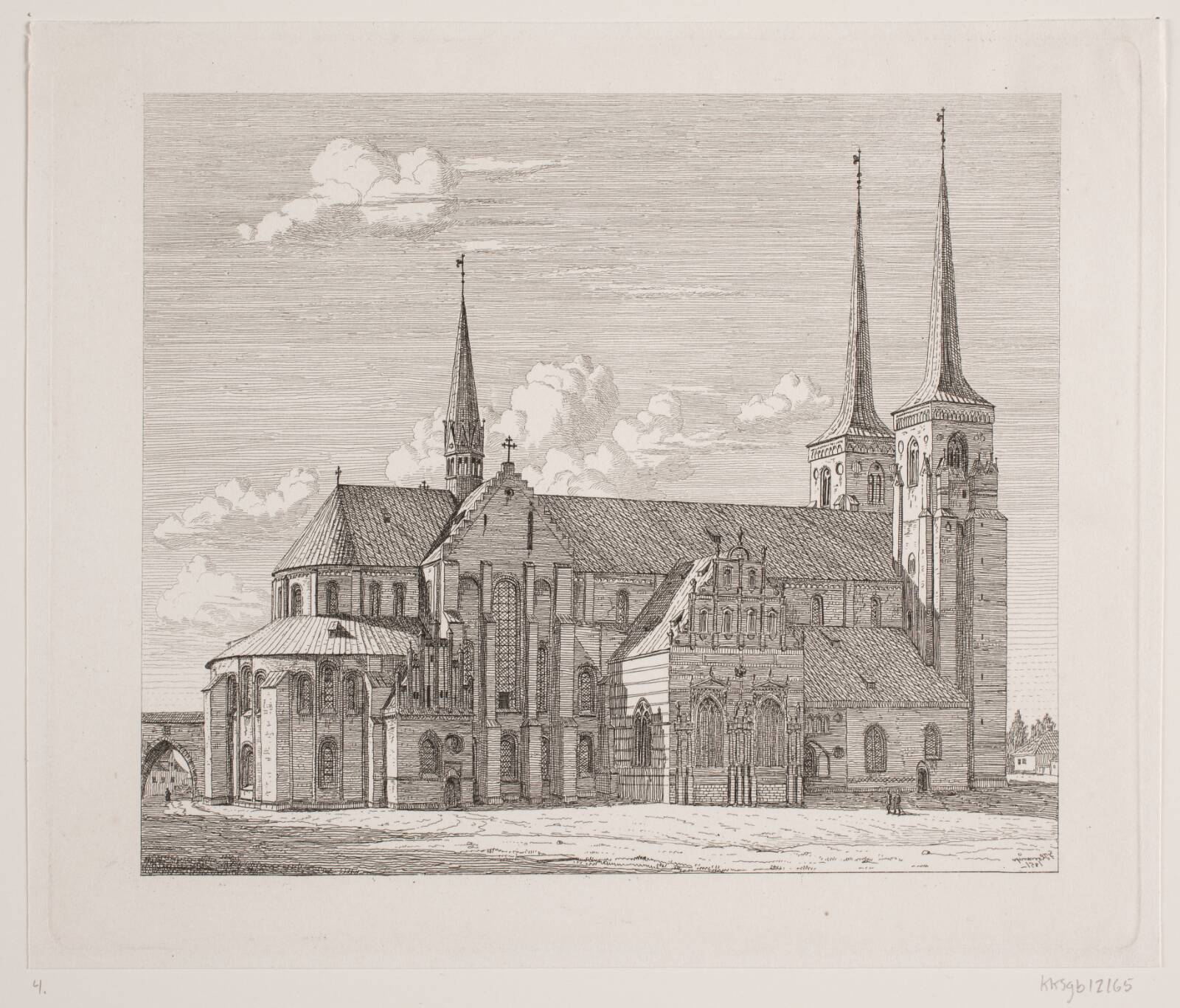 Roskilde Domkirke, Jacob Kornerup, 1851