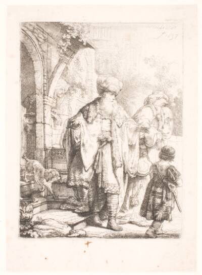 Abraham forstøder Hagar og Ismael
