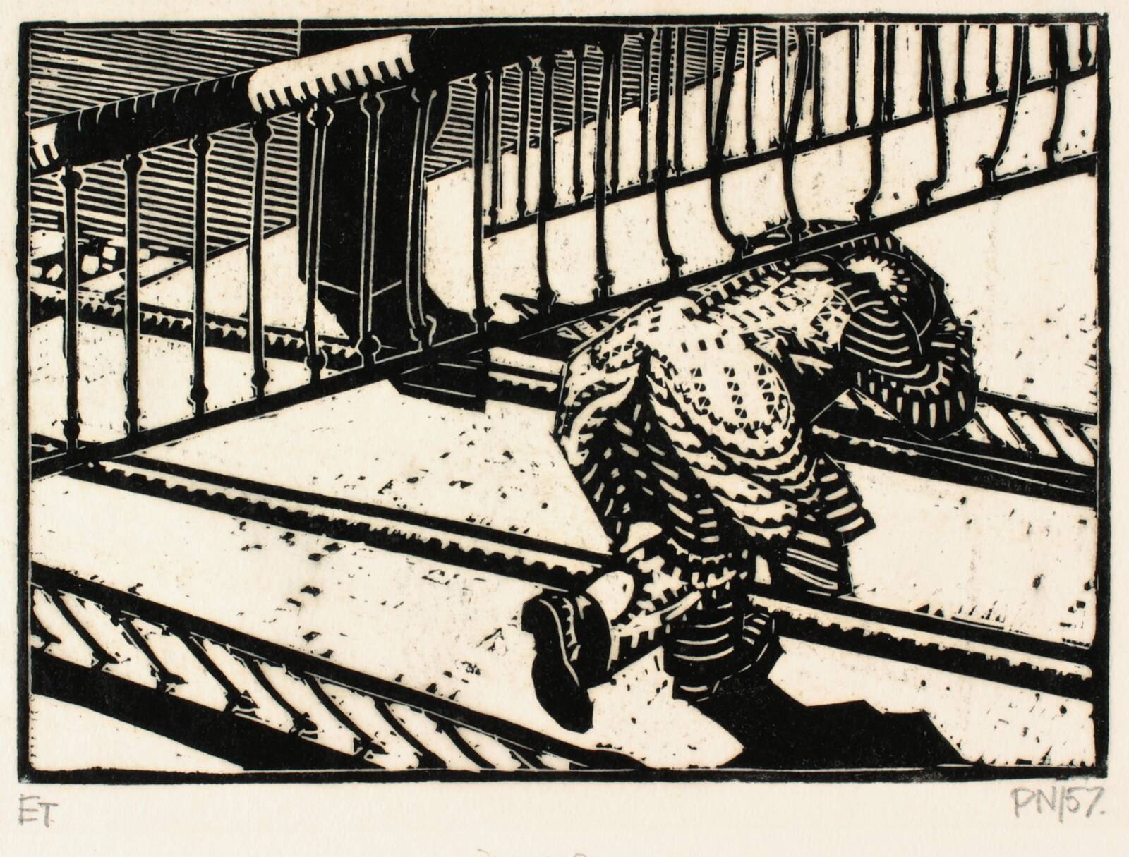 Flugt, Palle Nielsen, 1957