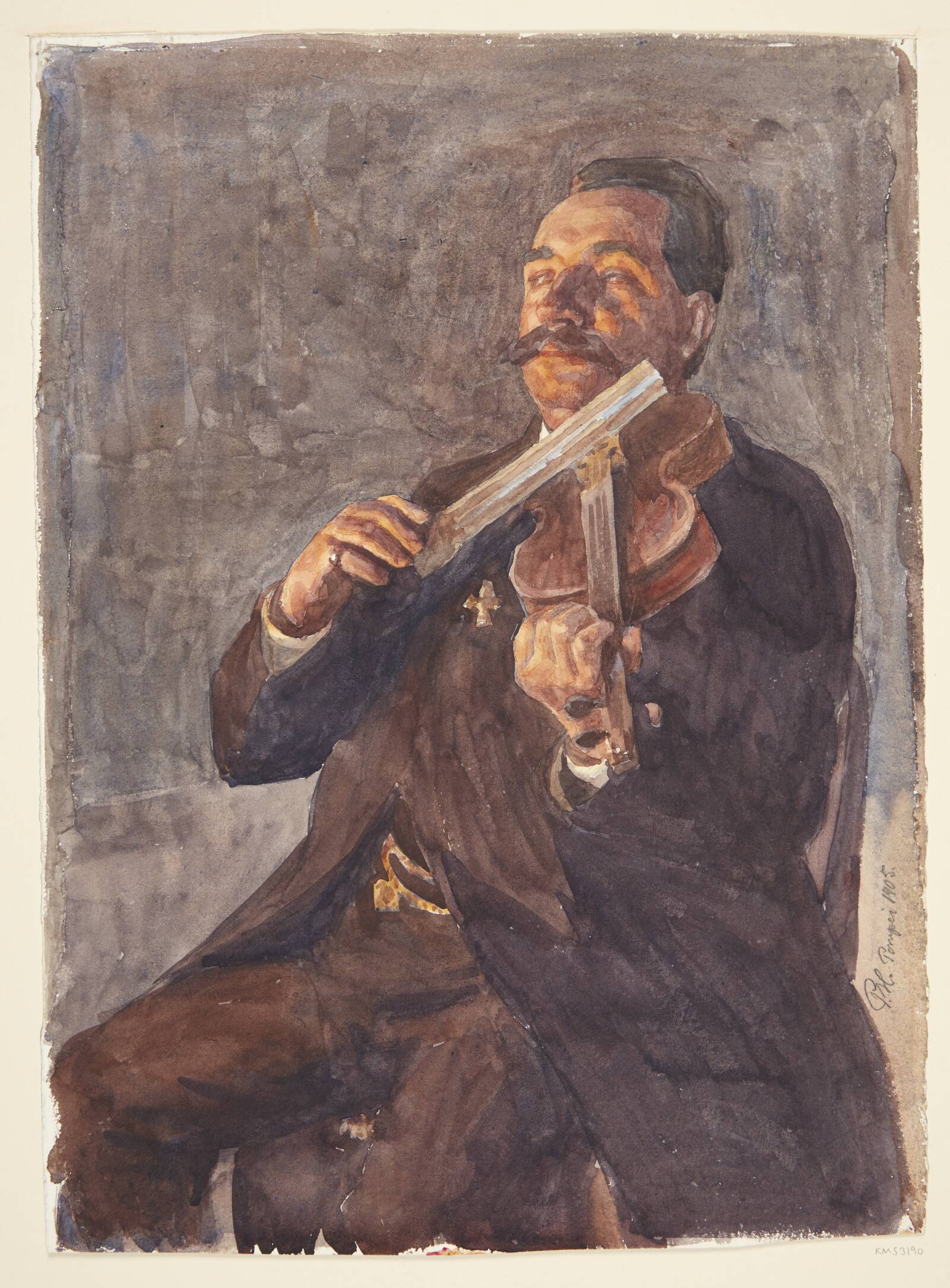 Il professore cavalieri di Luca, Peter Hansen, 1905