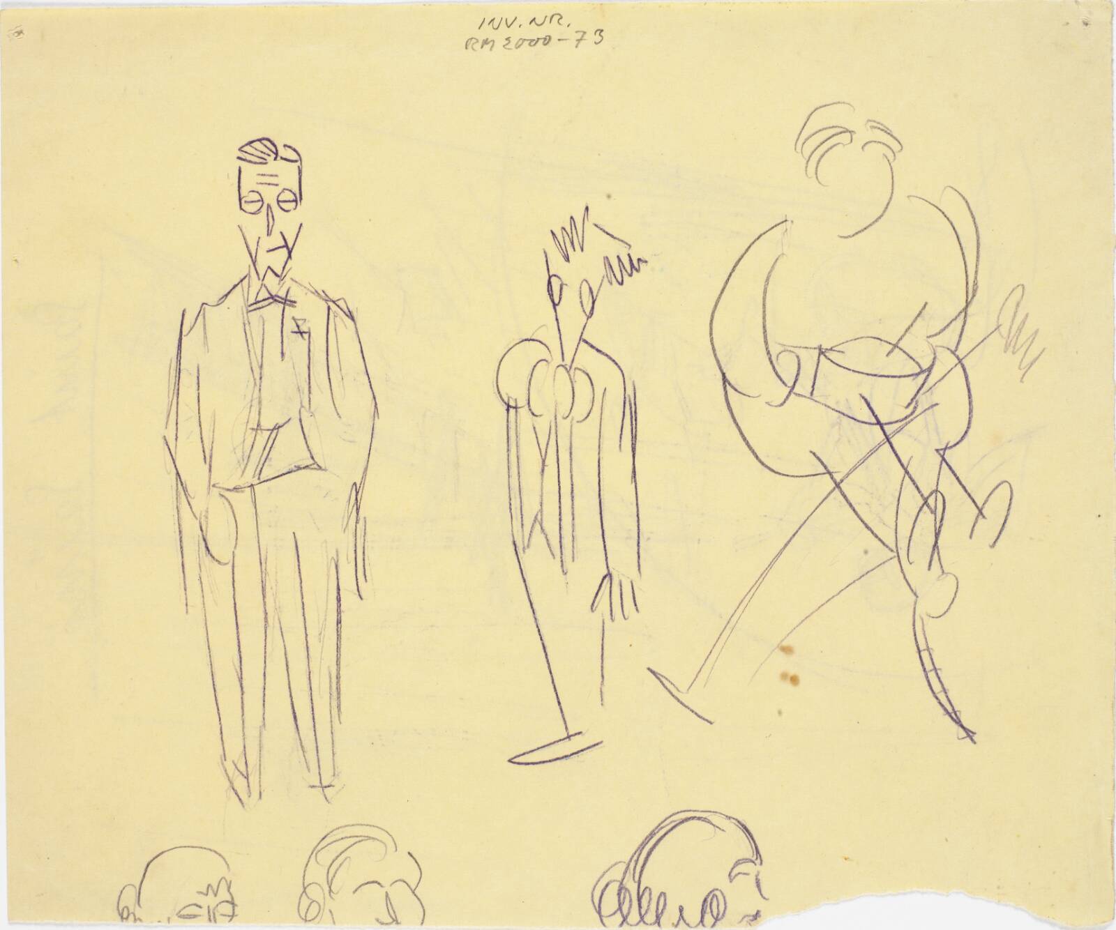 Figurstudier, Richard Mortensen, 1929