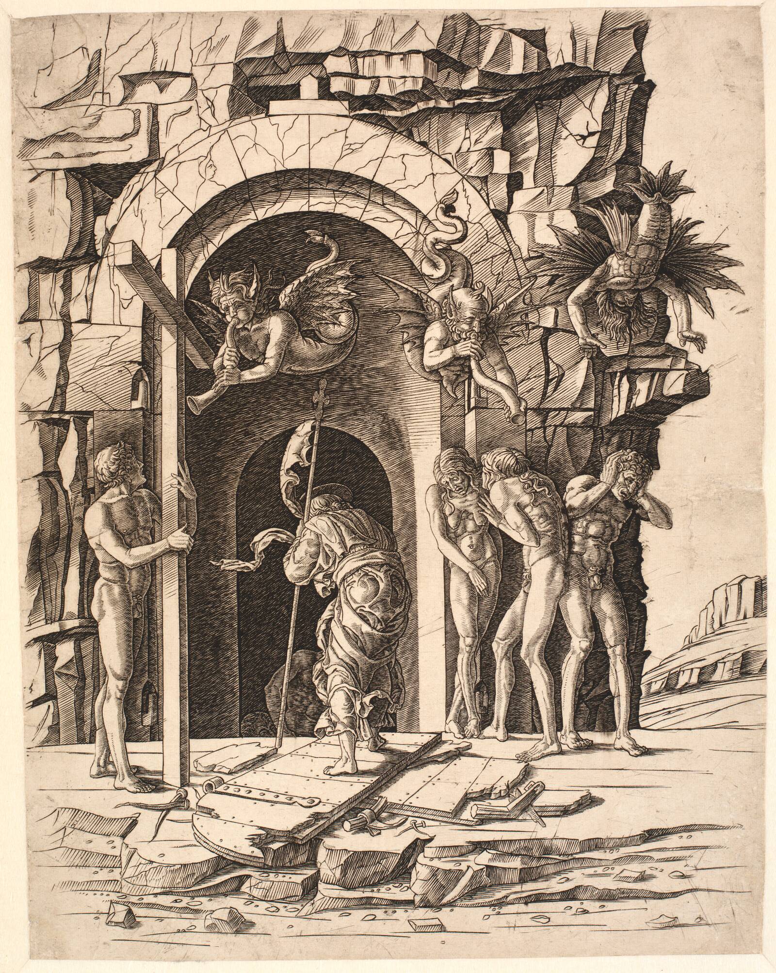 Kristus i de dødes rige, Ubekendt, 1470-1500