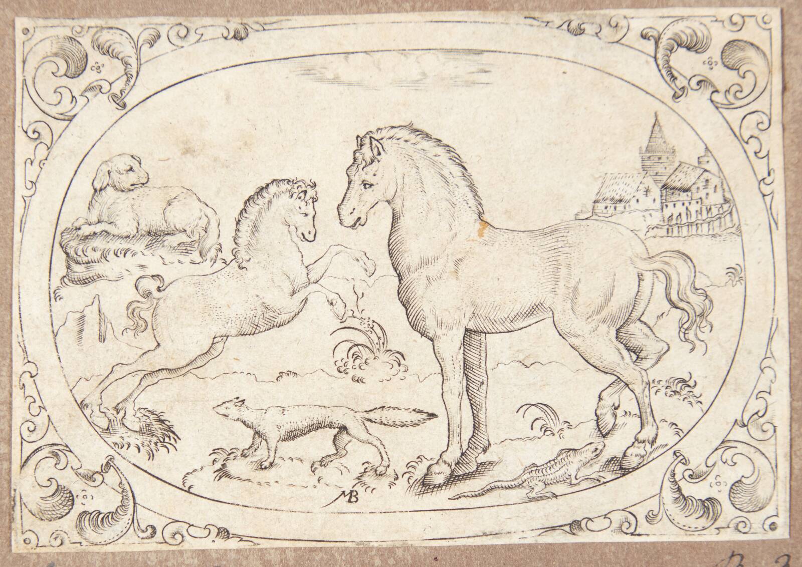 To heste og en hund, Mathias Beytler, 1581-1583