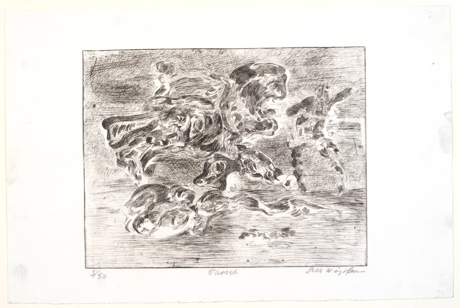 "Varsel", Svend Wiig Hansen, 1969