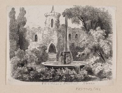 Illustration til "Verdens dejligste Rose" i H.C. Andersen, "Eventyr og Historier", Bind 2