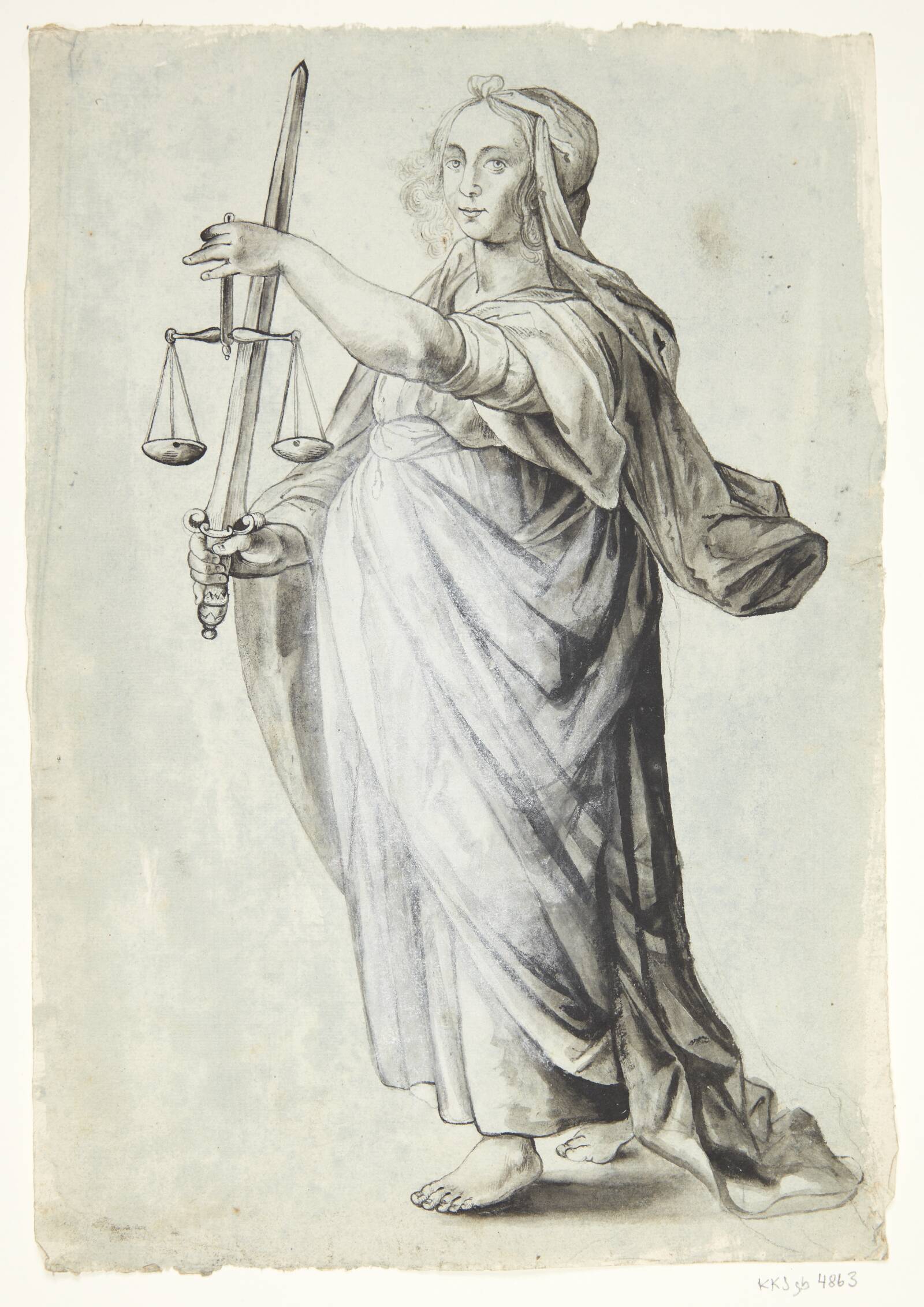 Justitia, Ubekendt, 1600-1699