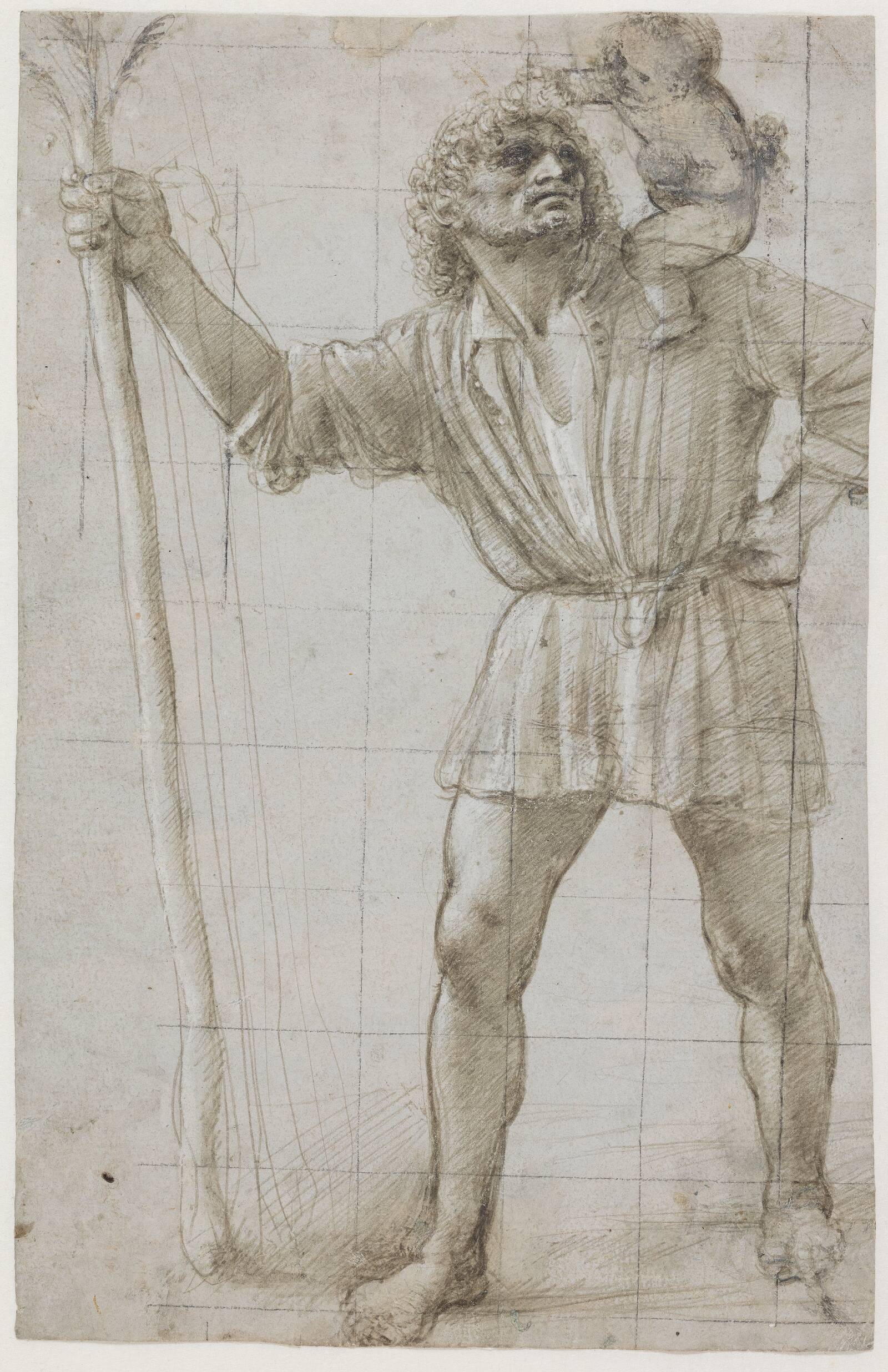 Den hellige Christophorus, Donato Bramante, 1490-1500