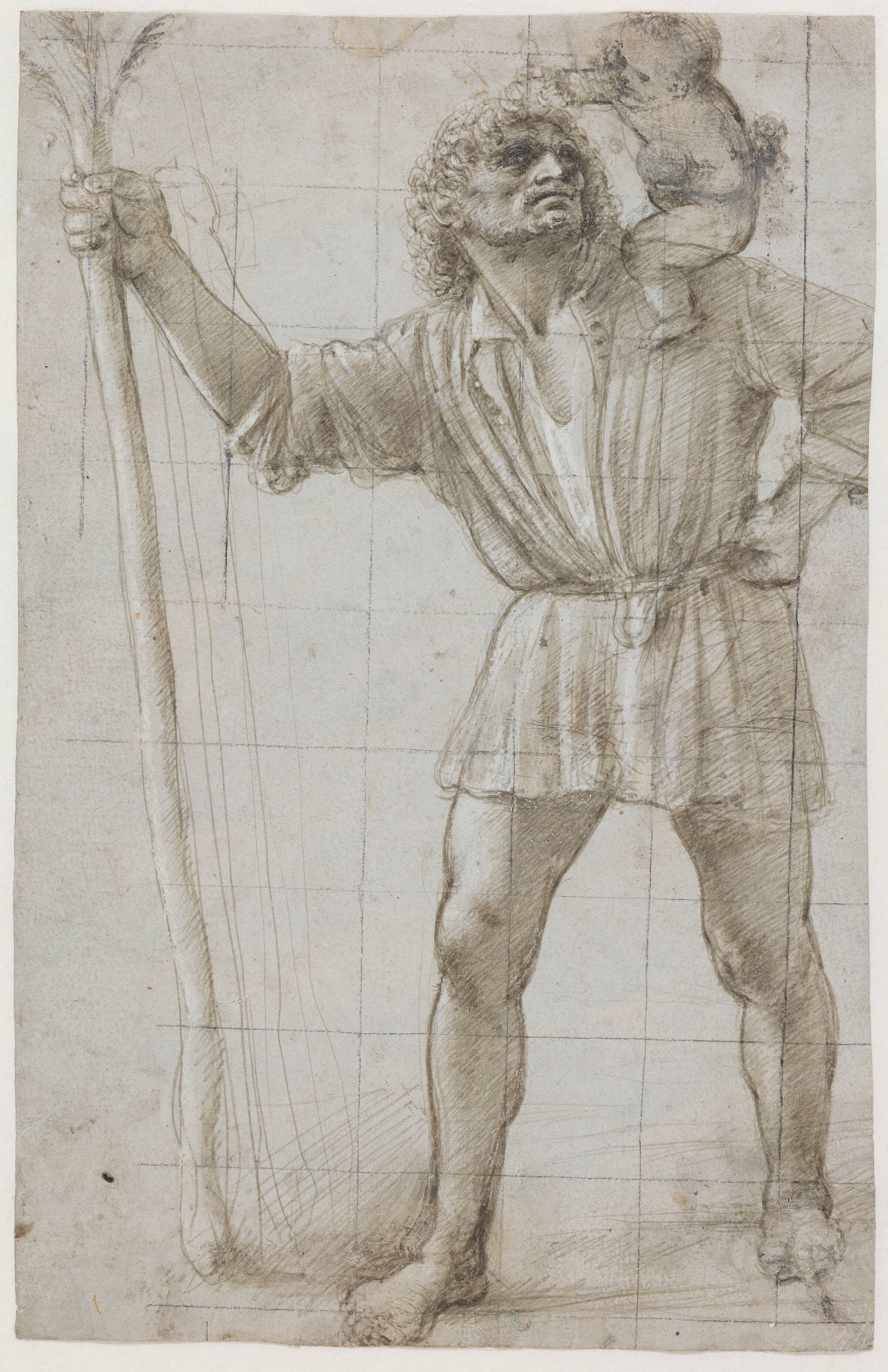Den hellige Christophorus, Donato Bramante, 1490-1500